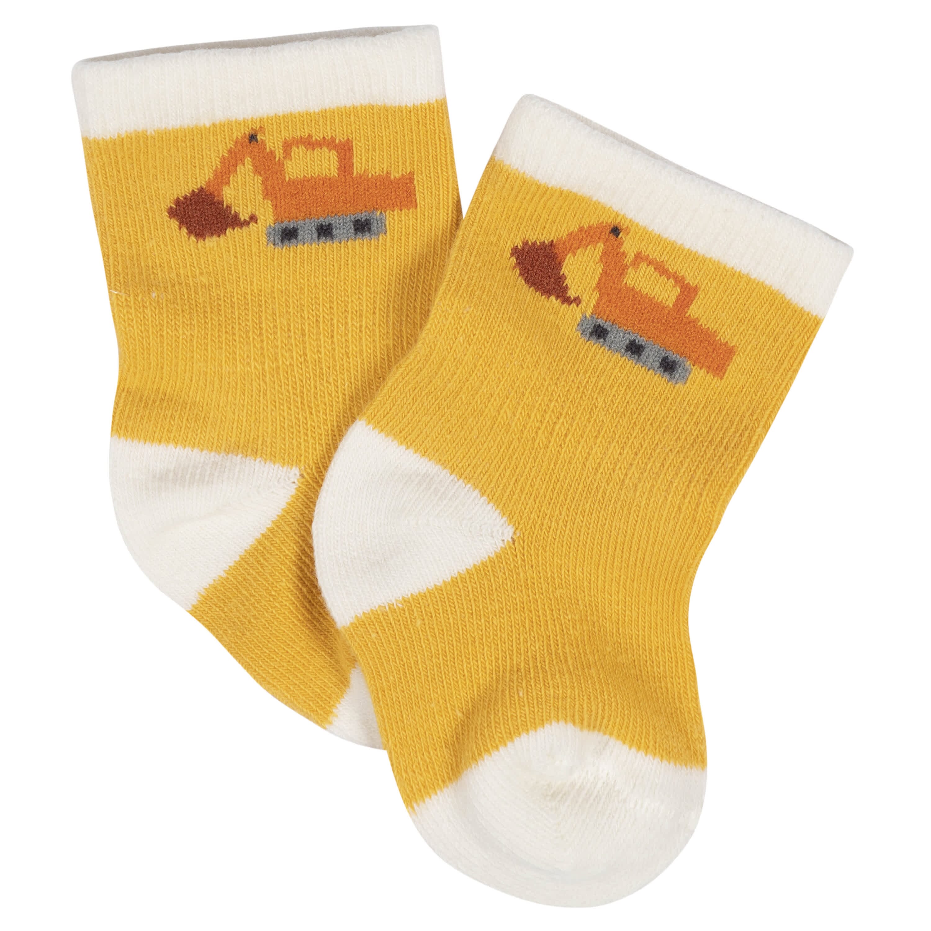 8-Pack Baby Boys Transportation Zone Jersey Wiggle Proof® Socks