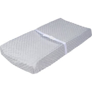 Baby Girls Dotted Light Gray Changing Pad Cover-Gerber Childrenswear