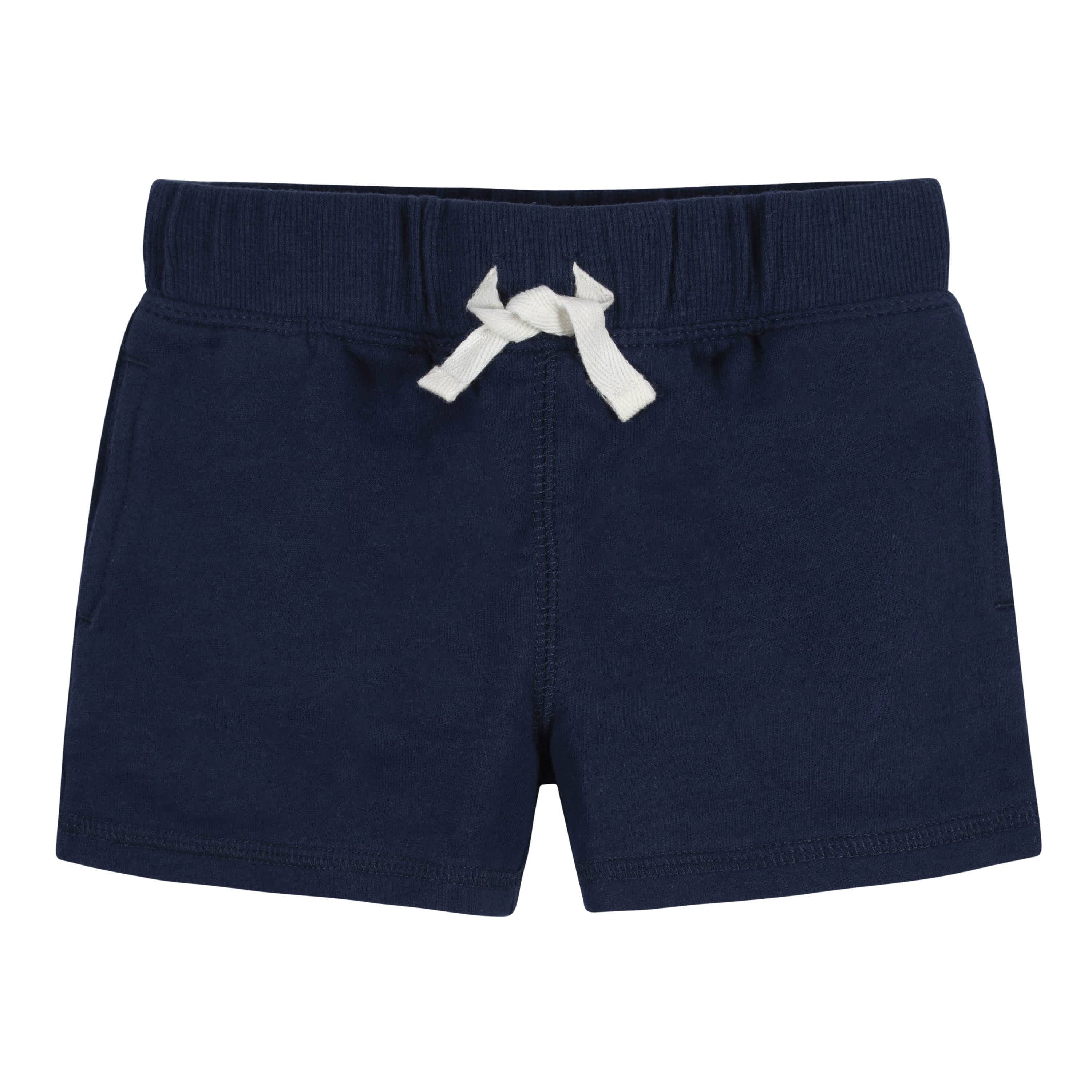3-Pack Baby & Toddler Boys Royal Blues Pull-On Knit Shorts-Gerber Childrenswear