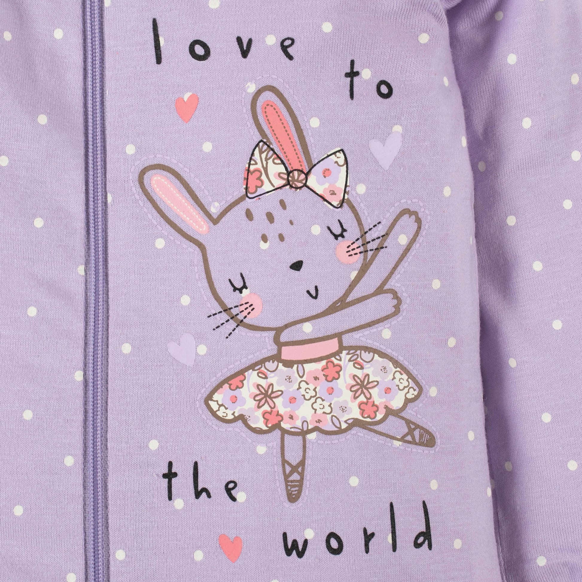 2-Pack Baby Girls Bunny Ballerina Sleep 'n Plays-Gerber Childrenswear