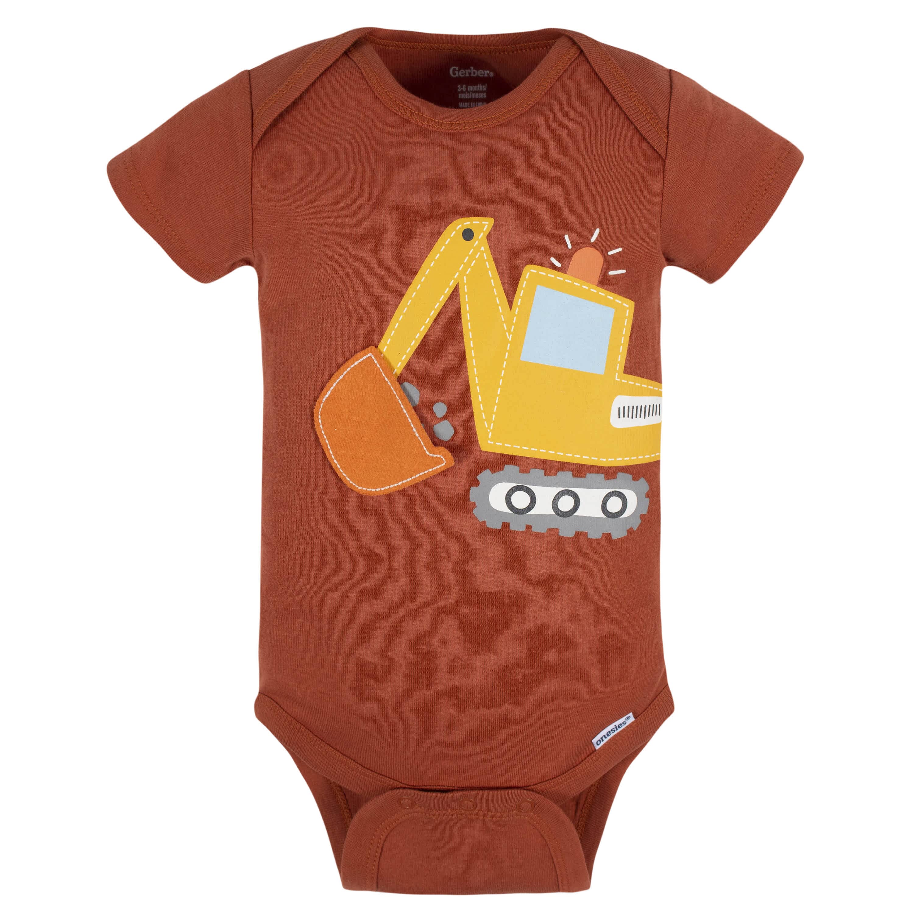 8-Pack Baby Boys Transportation Zone Onesies® Bodysuits