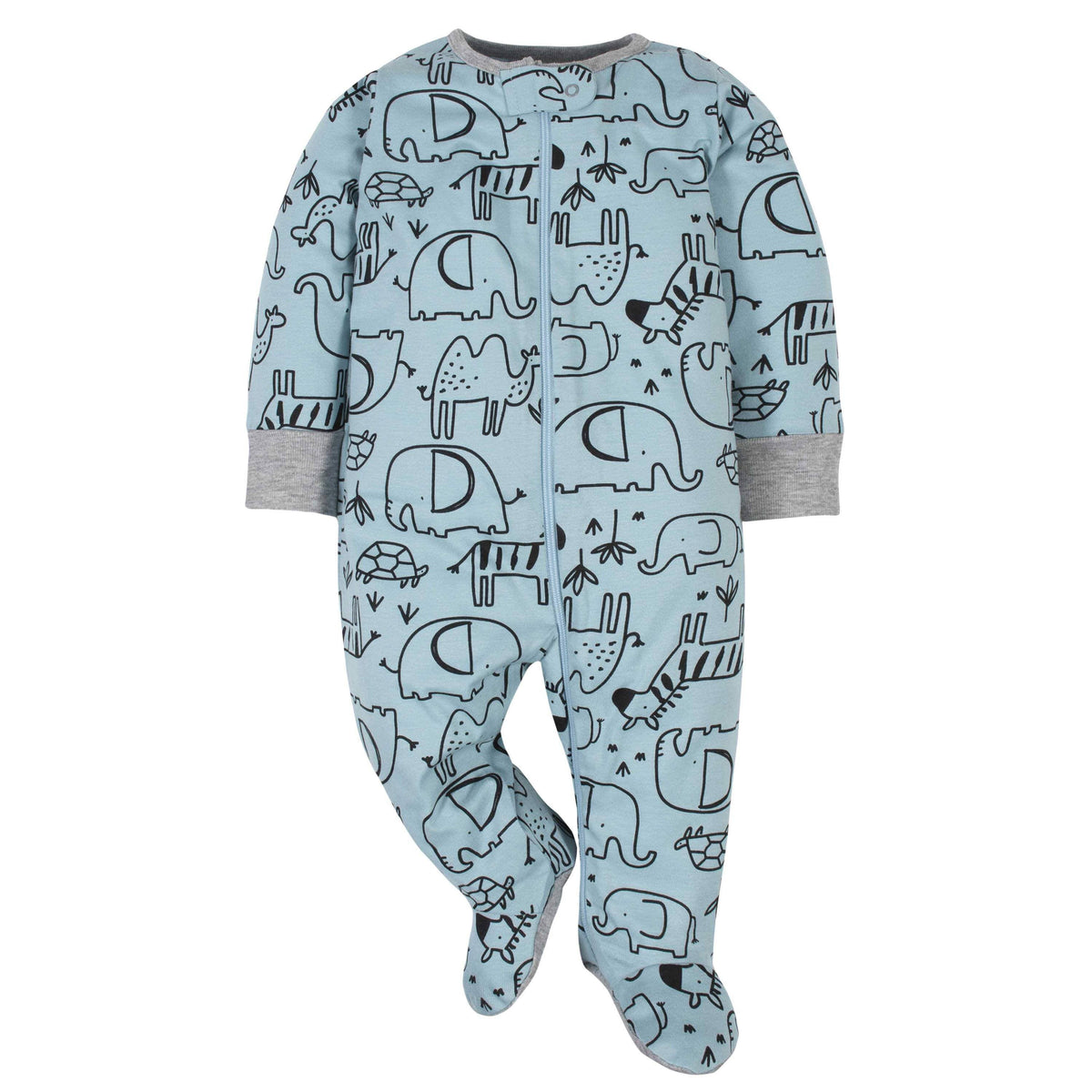 Gerber® 4-Pack Baby Boys Jungle Sleep N' Plays-Gerber Childrenswear