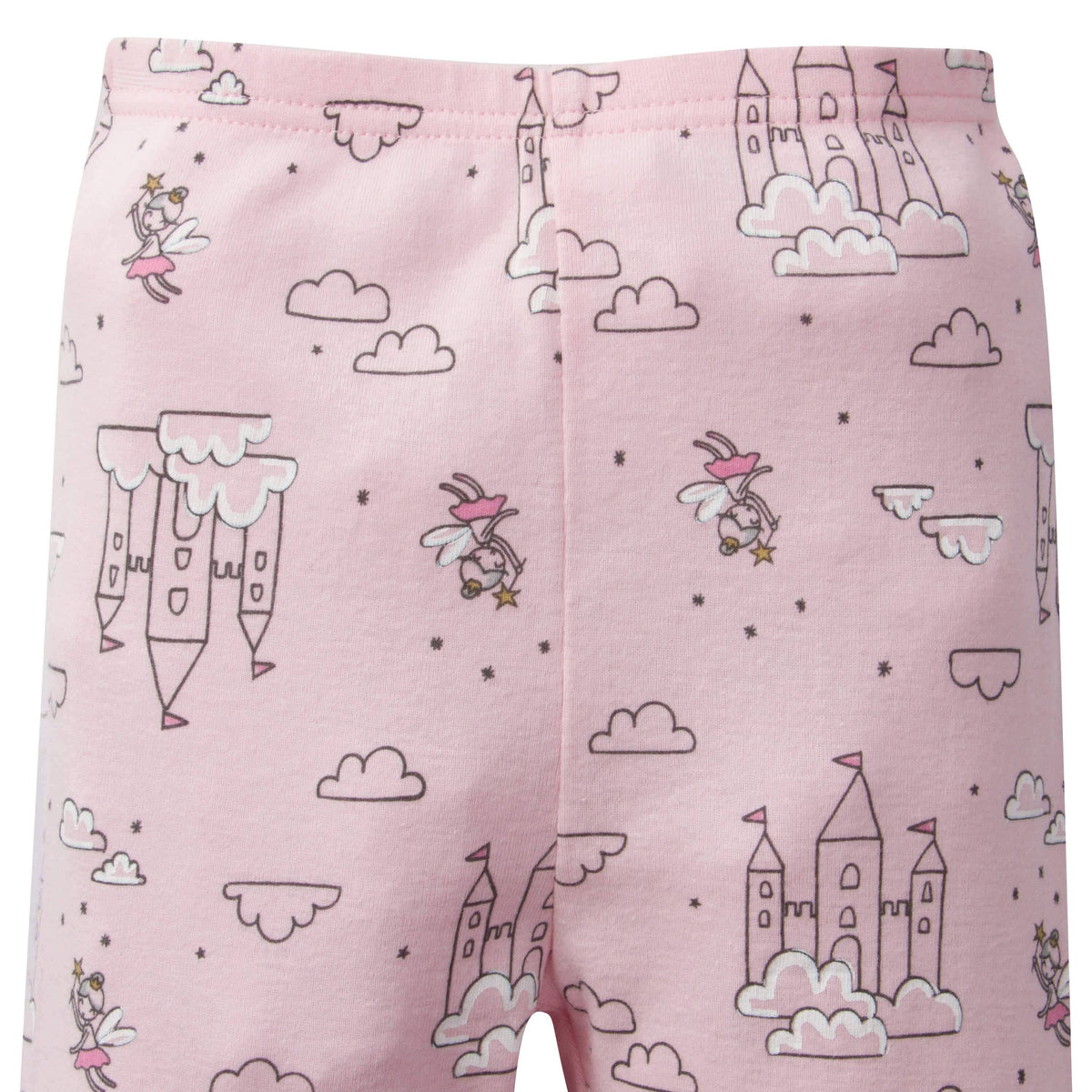 4-Piece Infant & Toddler Girls Castle Snug Fit Cotton Pajamas-Gerber Childrenswear