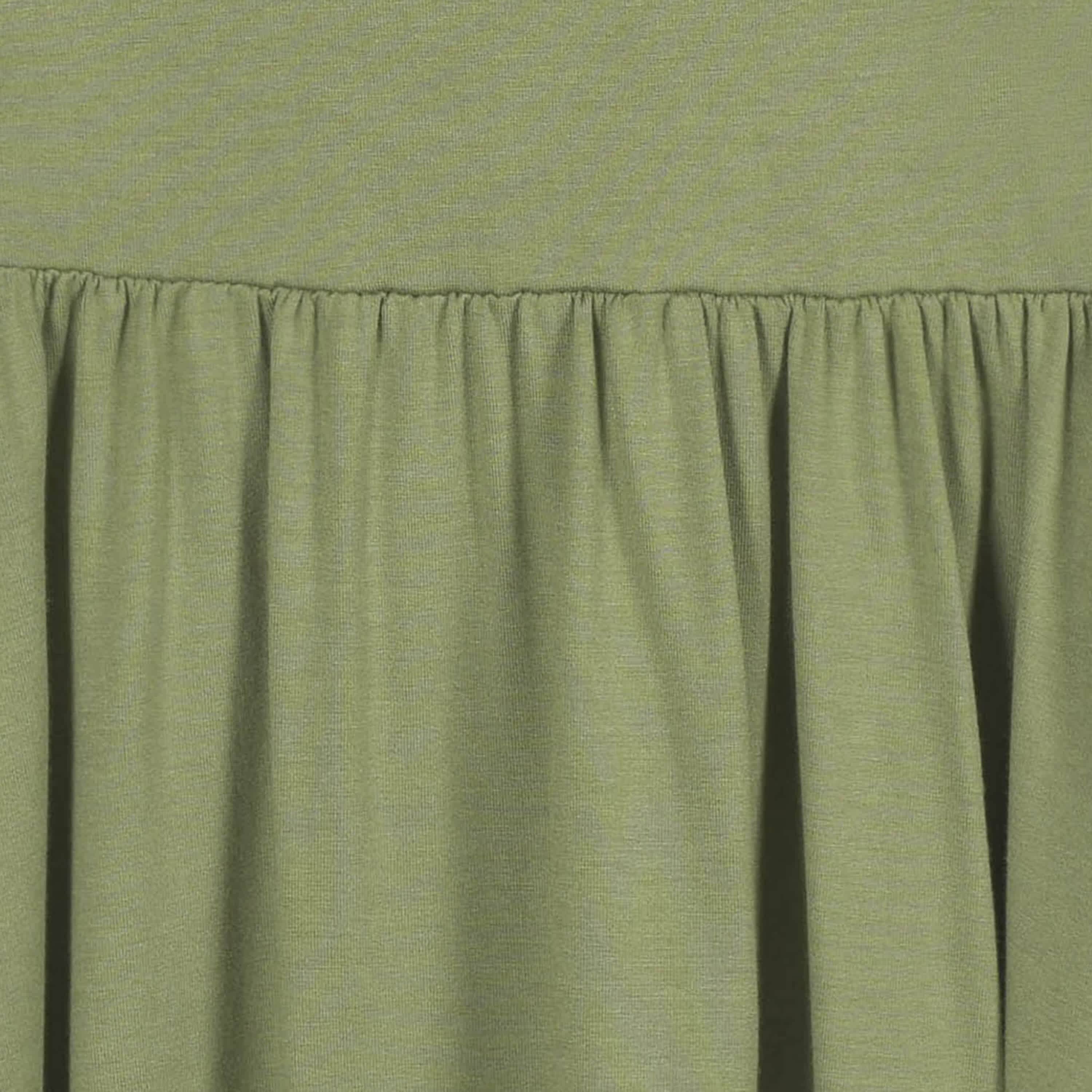 Infant & Toddler Girls Olive Buttery-Soft Viscose Made from Eucalyptus Twirl Dress