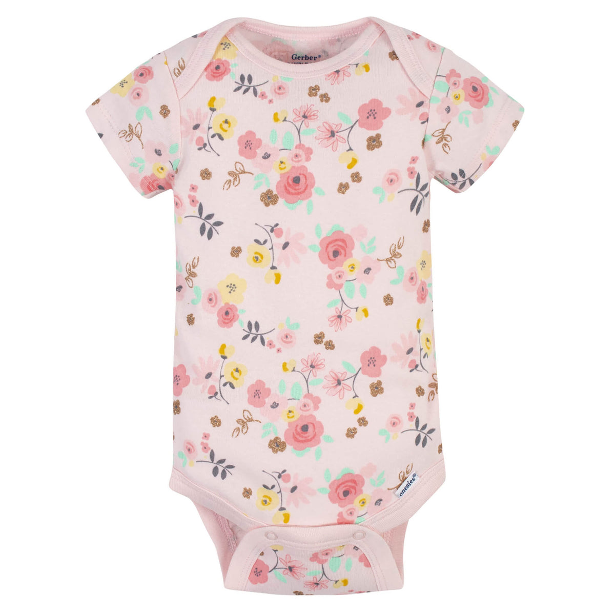 5-Piece Baby Girls Love You Onesies® Bodysuits & Pants Set