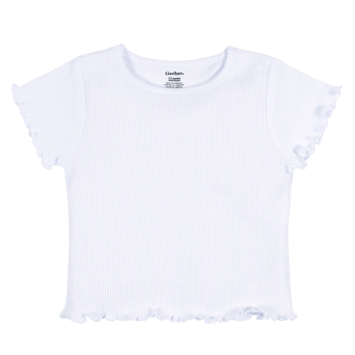 3-Pack Baby & Toddler Girls Sweet Florals Short Sleeve Tees-Gerber Childrenswear