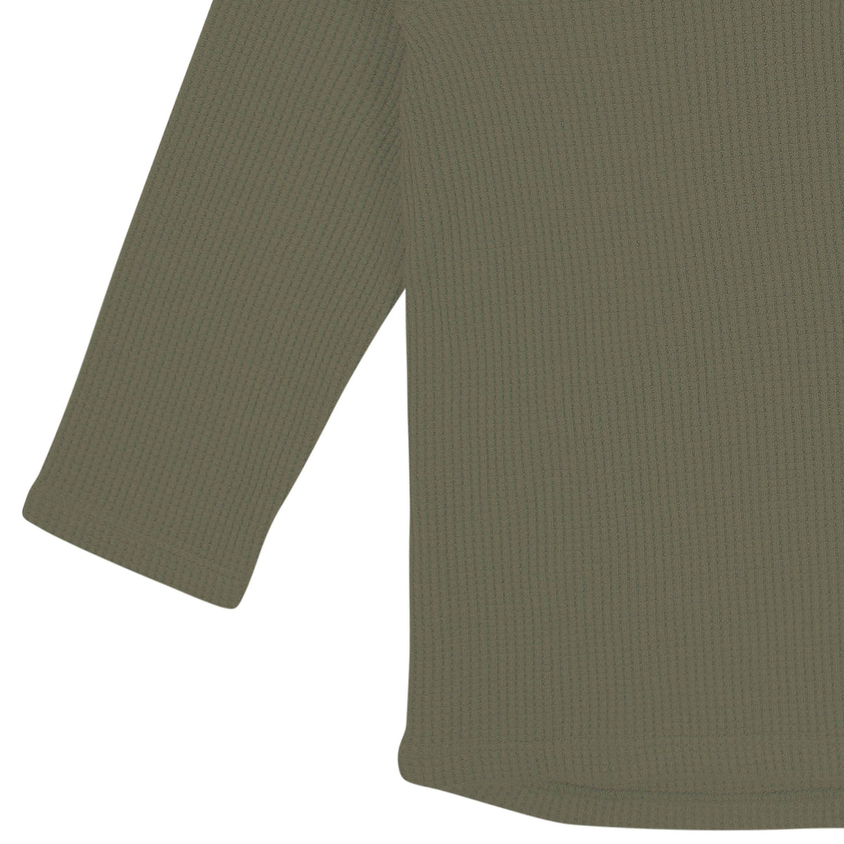 2-Piece Infant & Toddler Boys Sage Green Waffle Hoodie & Jogger Set