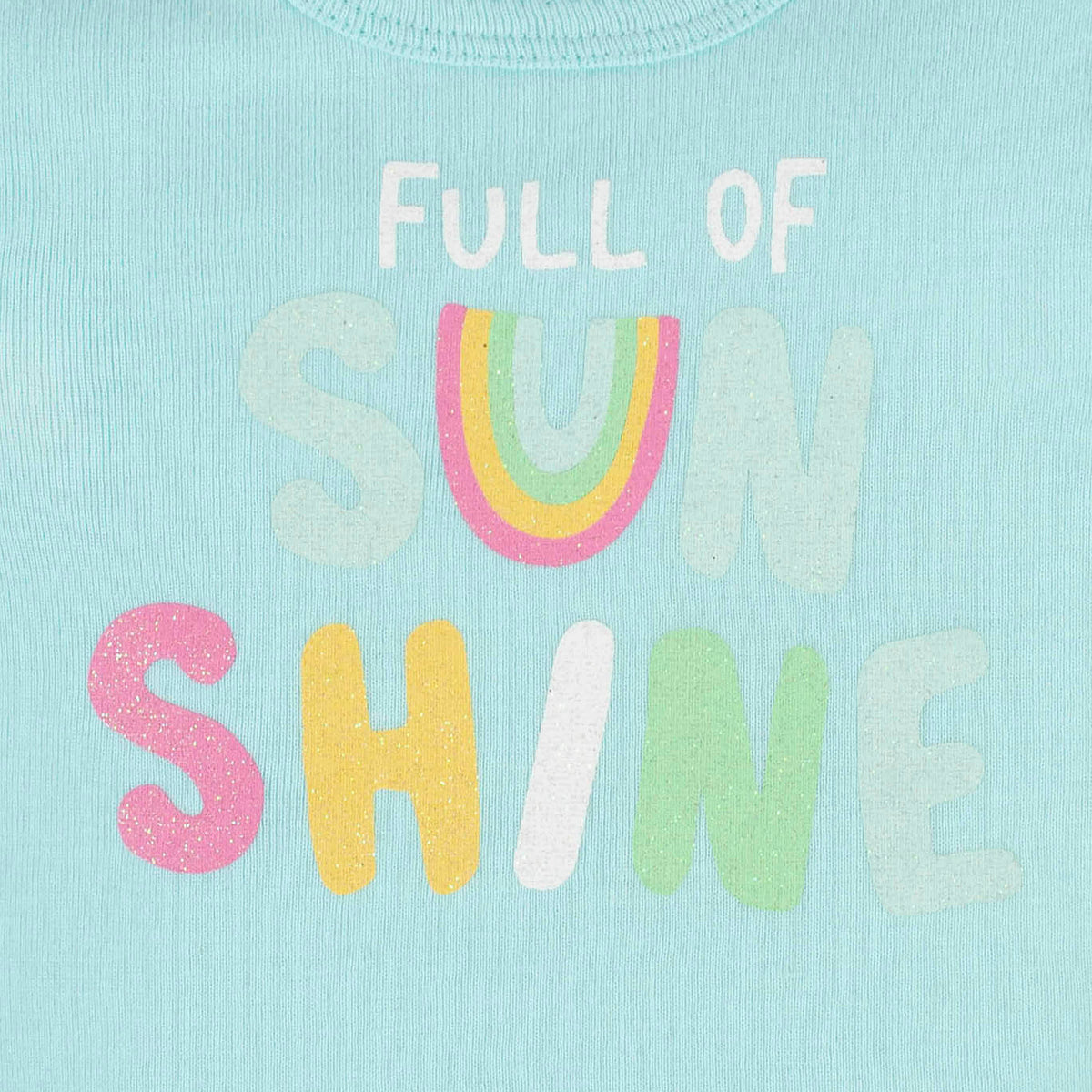 4-Piece Baby Girls Dots Of Rainbows Onesies® Bodysuit, Tee, Skort & Pant Set-Gerber Childrenswear