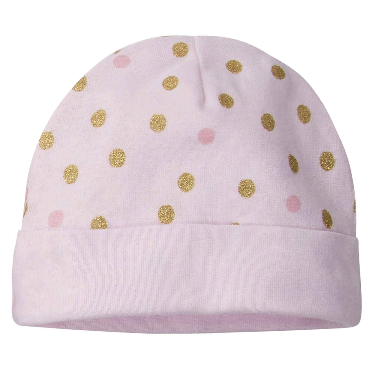 5-Pack Baby Girls Castle Caps-Gerber Childrenswear
