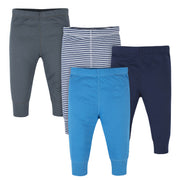 4-Pack Baby Boys Navy Stripes Pants-Gerber Childrenswear