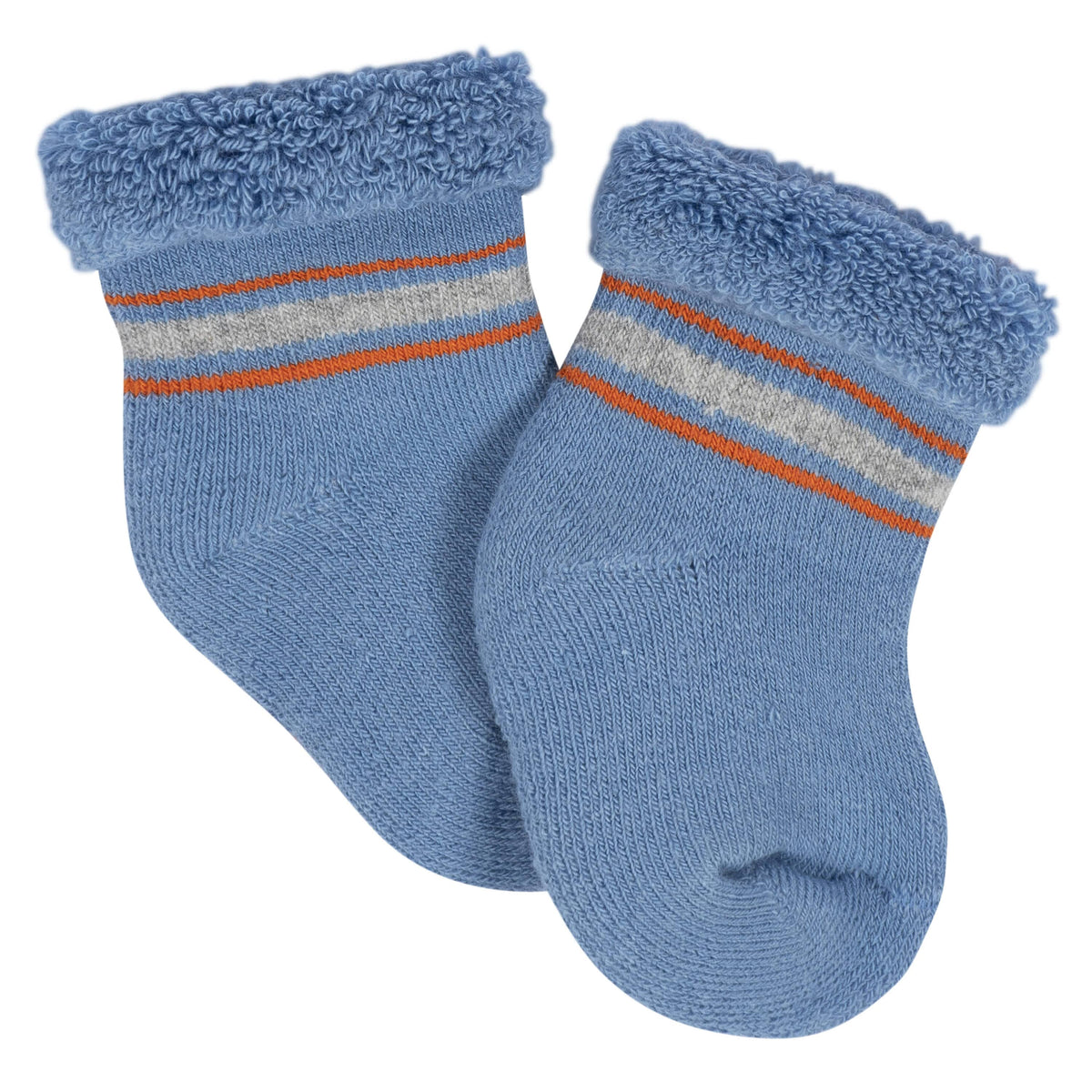 12-Pack Baby Boys Space Terry Wiggle Proof® Socks