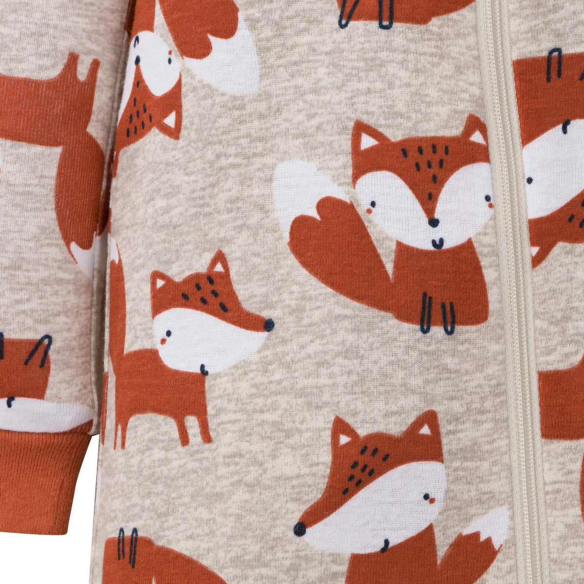2-Pack Baby & Toddler Boys Fox Snug Fit Footed Cotton Pajamas-Gerber Childrenswear