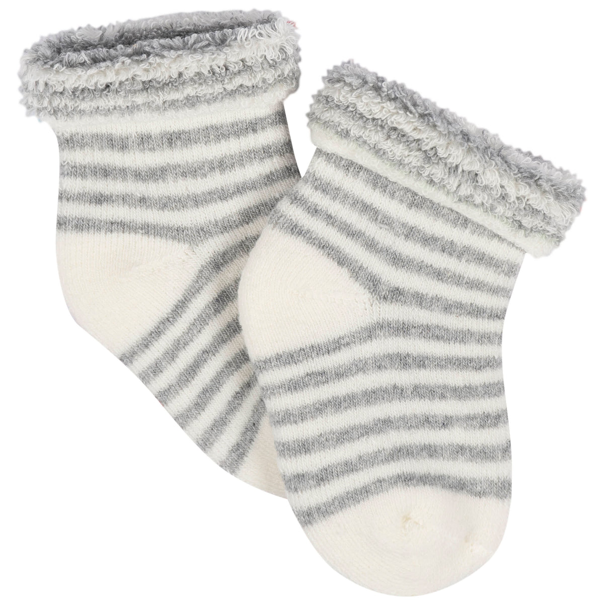 12-Pack Baby Neutral Happy Veggies Terry Wiggle Proof® Socks