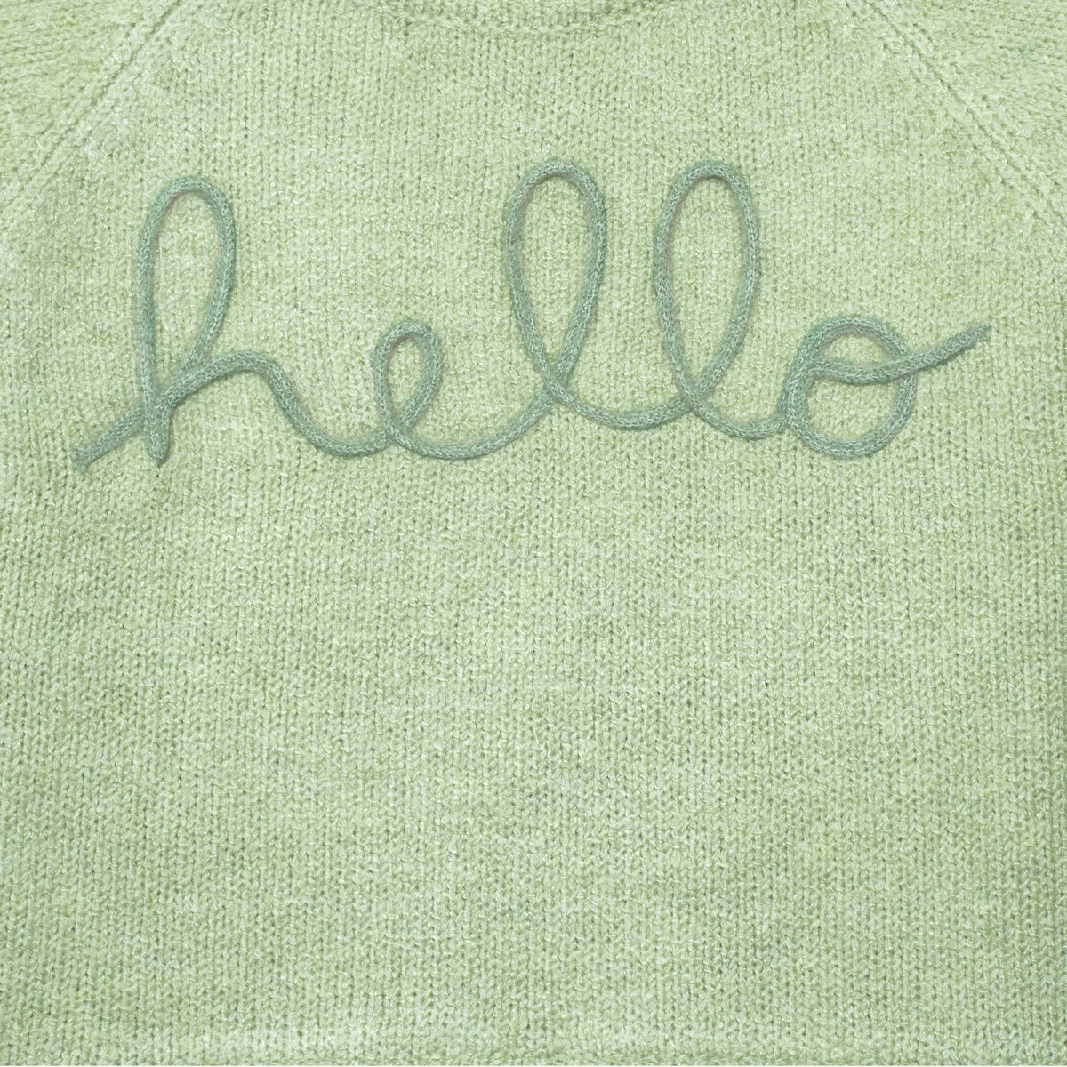 Infant & Toddler Girls Green Sweater With Tulle Trim-Gerber Childrenswear