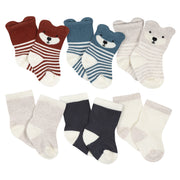 6-Pack Baby Boys Fox Wiggle-Proof™ Socks-Gerber Childrenswear