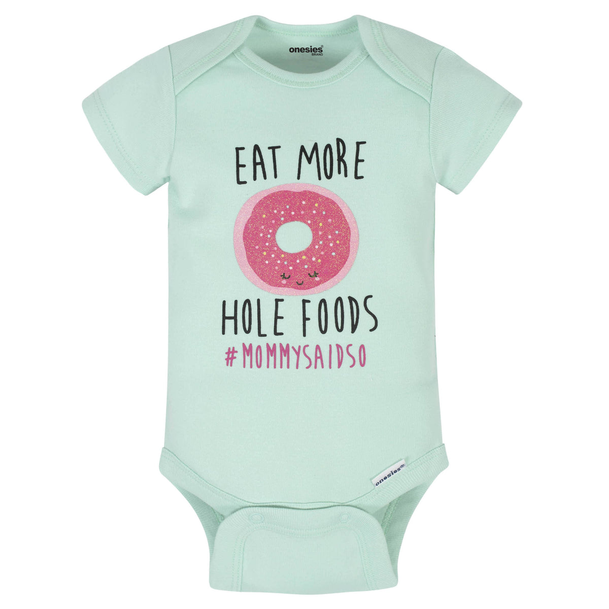 6-Piece Baby Girls Donut Onesies® Brand Bodysuits & Pants Set-Gerber Childrenswear