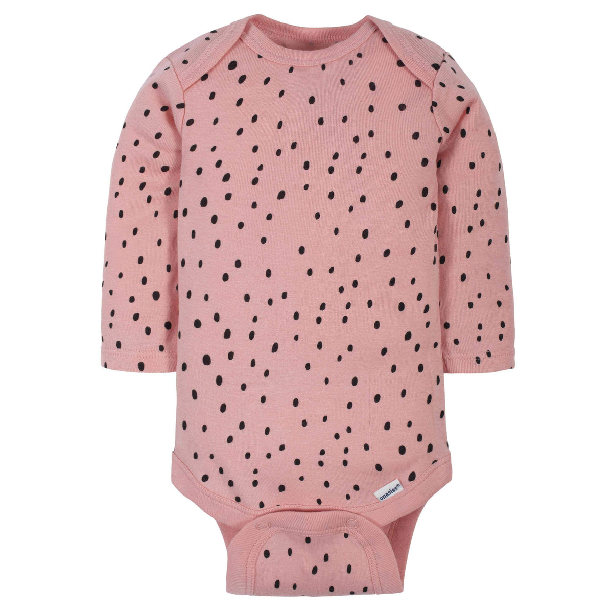 6-Pack Baby Girls Bear Long Sleeve Onesies® Bodysuits-Gerber Childrenswear