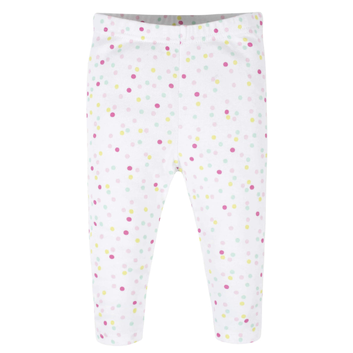 6-Piece Baby Girls Donut Onesies® Brand Bodysuits & Pants Set-Gerber Childrenswear