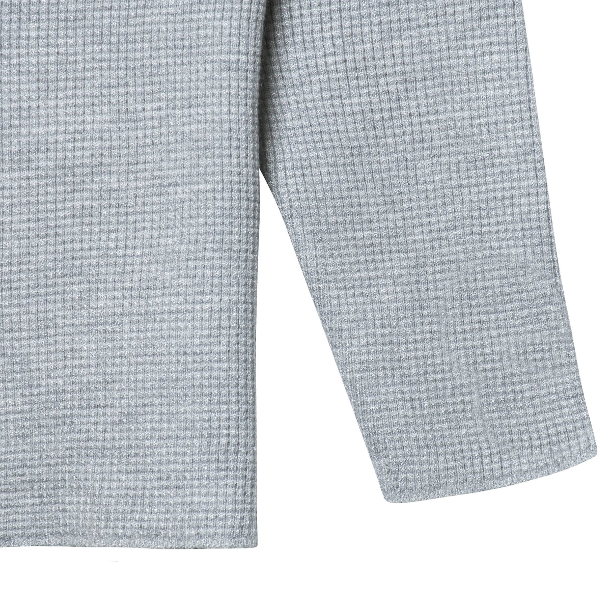 Infant & Toddler Boys Gray Heather Henley Sweater-Gerber Childrenswear