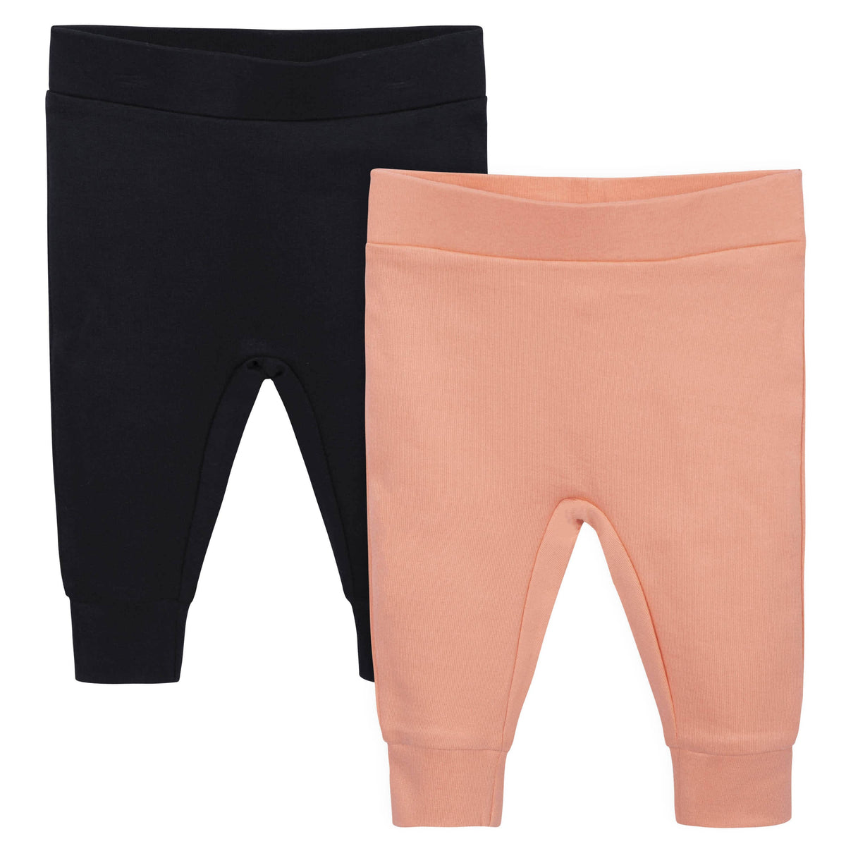 2-Pack Baby Girls Comfy Stretch Pants-Gerber Childrenswear