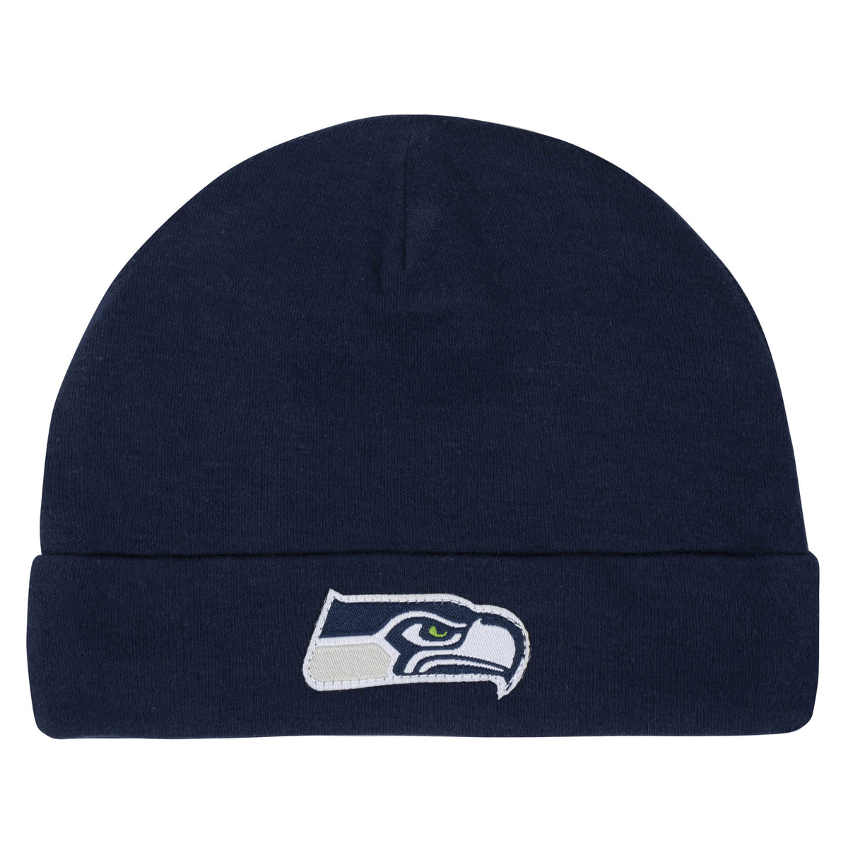 Seattle Seahawks 3-Piece Baby Boys Bodysuit, Pant, and Cap Set-Gerber Childrenswear