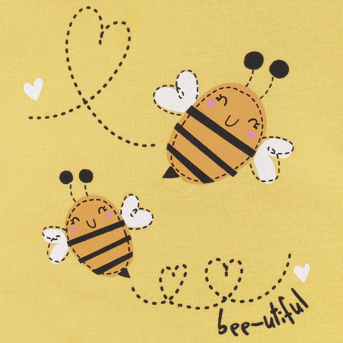 4-Piece Baby Girls Bee Garden Onesies® Bodysuit, Tee, Skort & Pant Set-Gerber Childrenswear