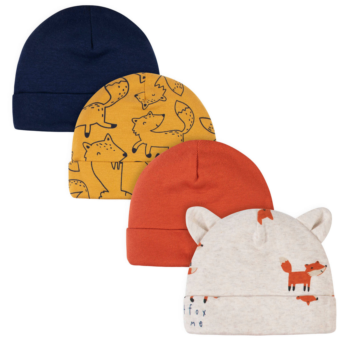 21-Piece Baby Boys Fox Terry Bib, Burpcloth, Mittens, Cap and Bootie Sock Set-Gerber Childrenswear