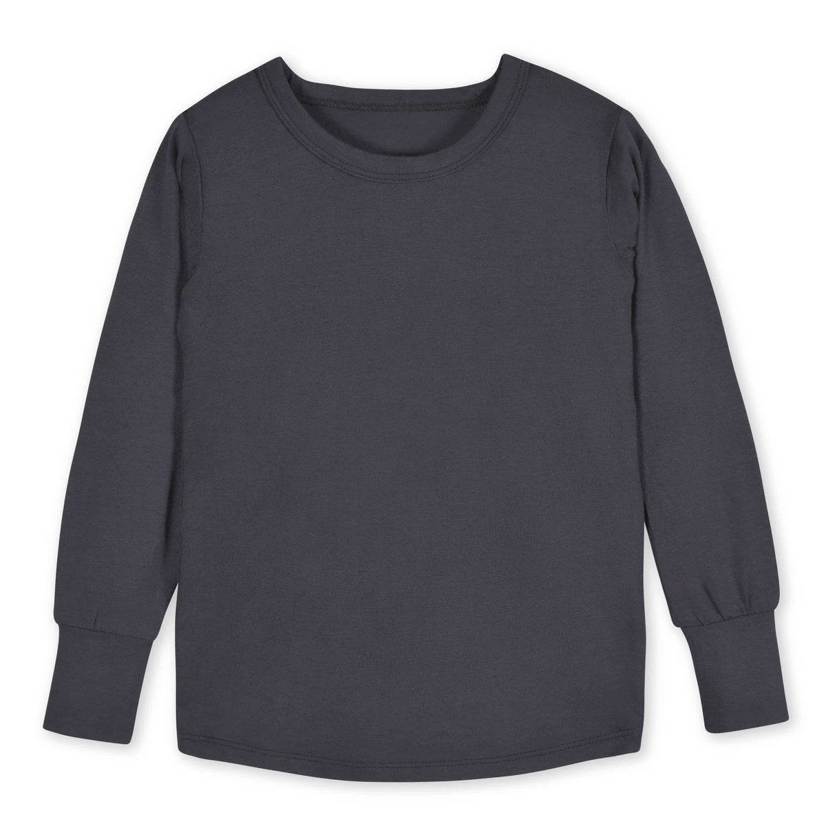 2-Piece Infant & Toddler Charcoal Buttery-Soft Viscose Made from Eucalyptus Snug Fit Pajamas