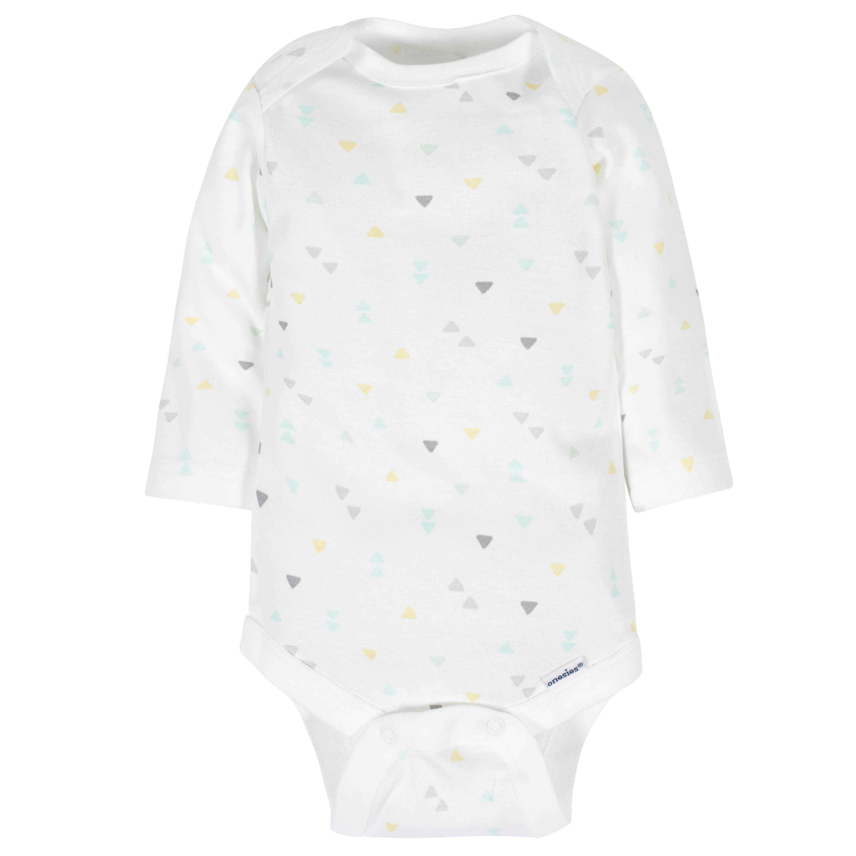 6-Pack Baby Neutral Animals Long Sleeve Onesies® Bodysuits