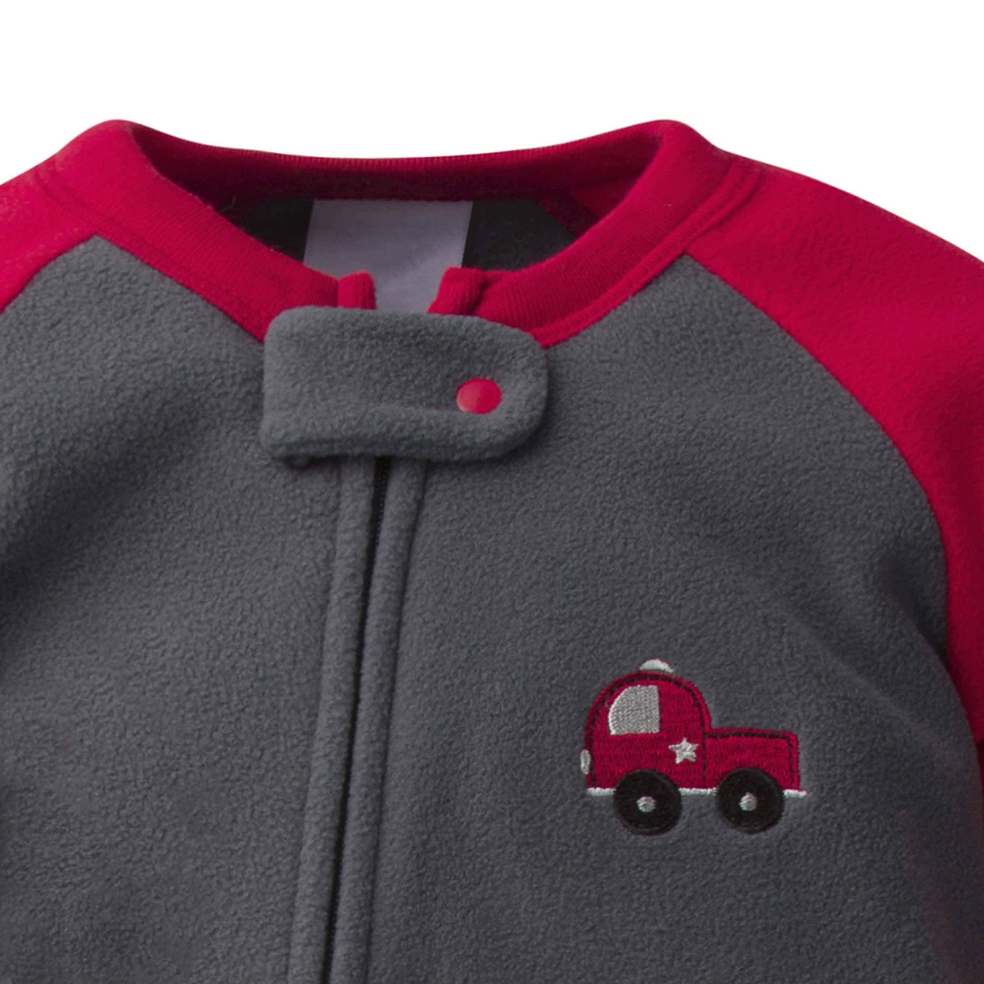2-Pack Baby & Toddler Boys Fire Truck Fleece Pajamas-Gerber Childrenswear