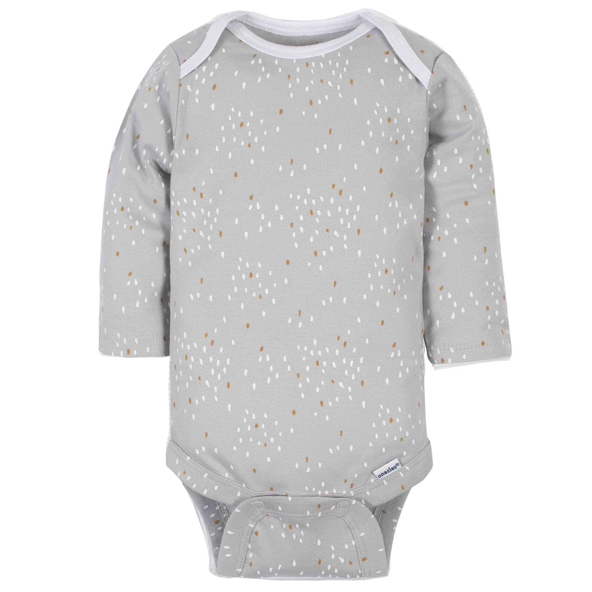 6-Pack Baby Neutral Sheep Long Sleeve Onesies® Bodysuits-Gerber Childrenswear