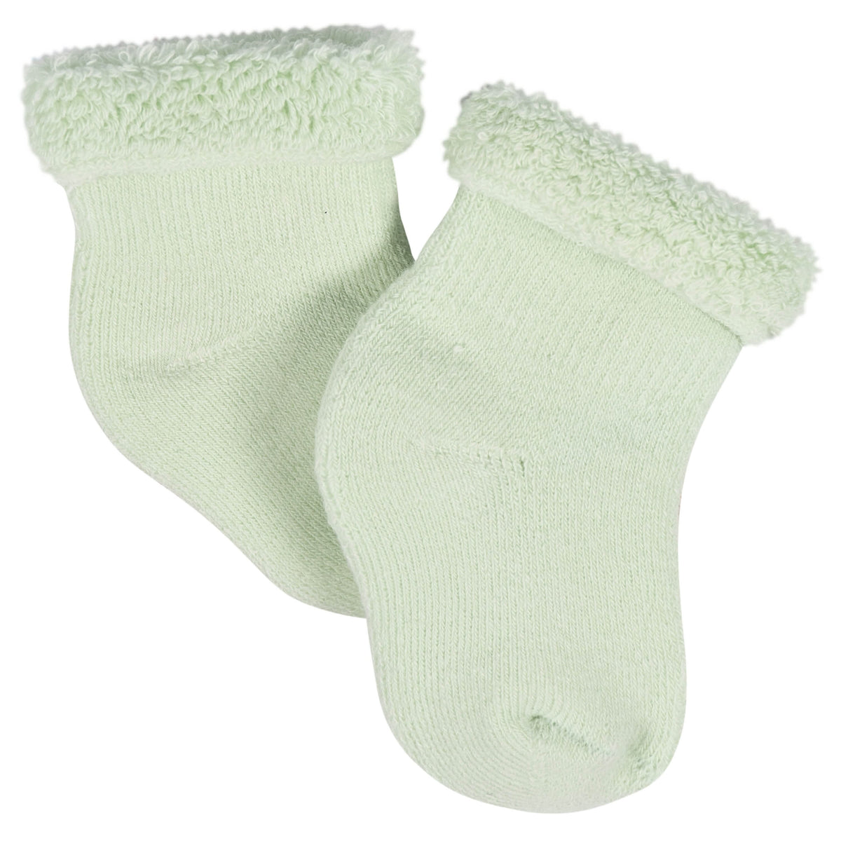 12-Pack Baby Neutral Happy Veggies Terry Wiggle Proof® Socks