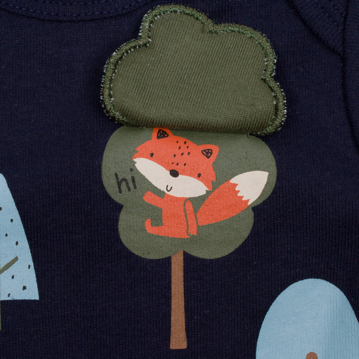 5-Pack Baby Boys Fox Short Sleeve Onesies® Bodysuits
