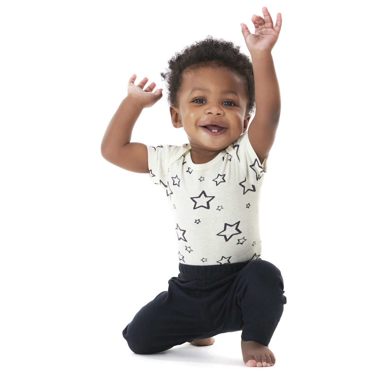 6-Piece Baby Neutral Play Onesies® Brand Bodysuits & Pants Set-Gerber Childrenswear