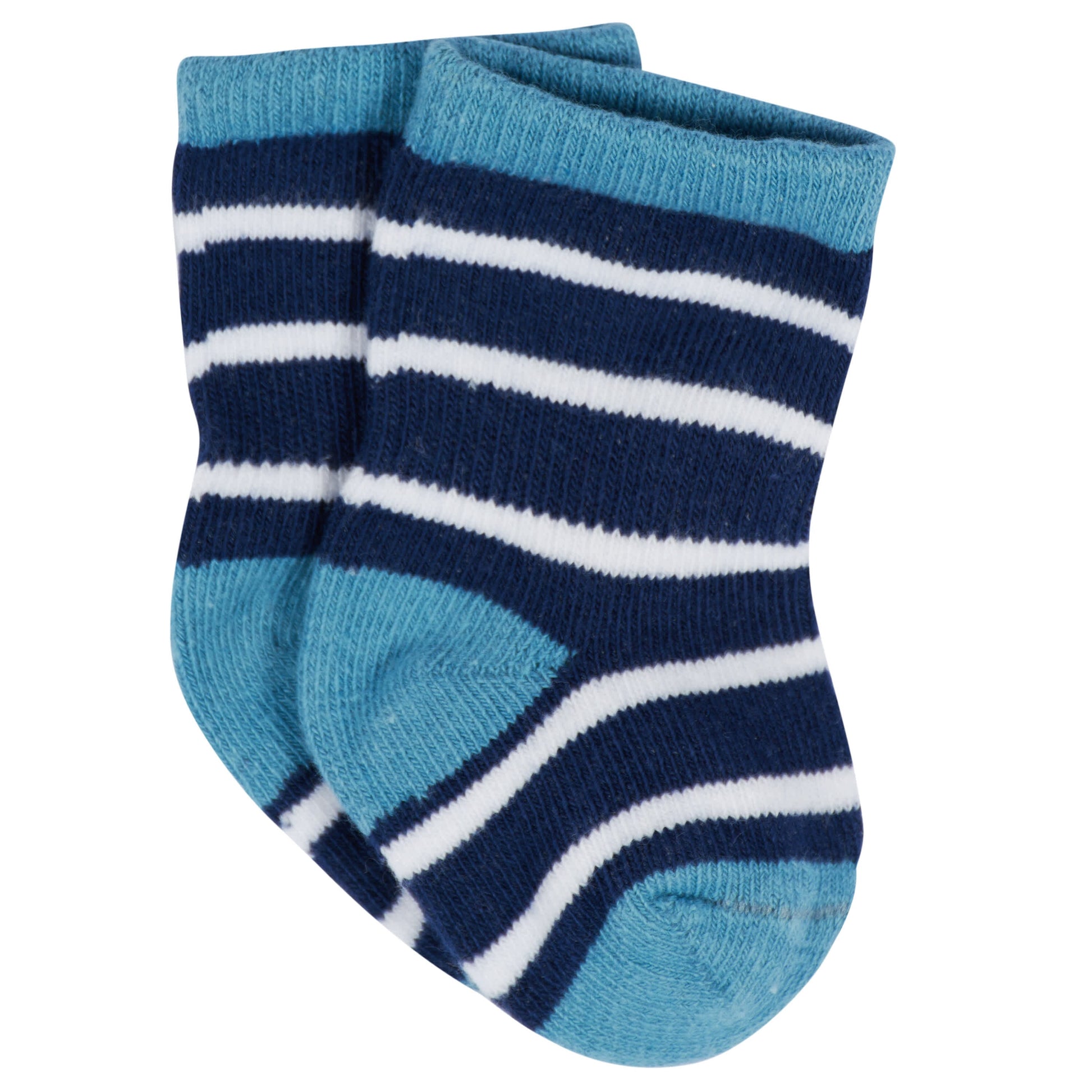 12-Pack Baby & Toddler Boys Construction Zone Jersey Crew Wiggle Proof® Socks