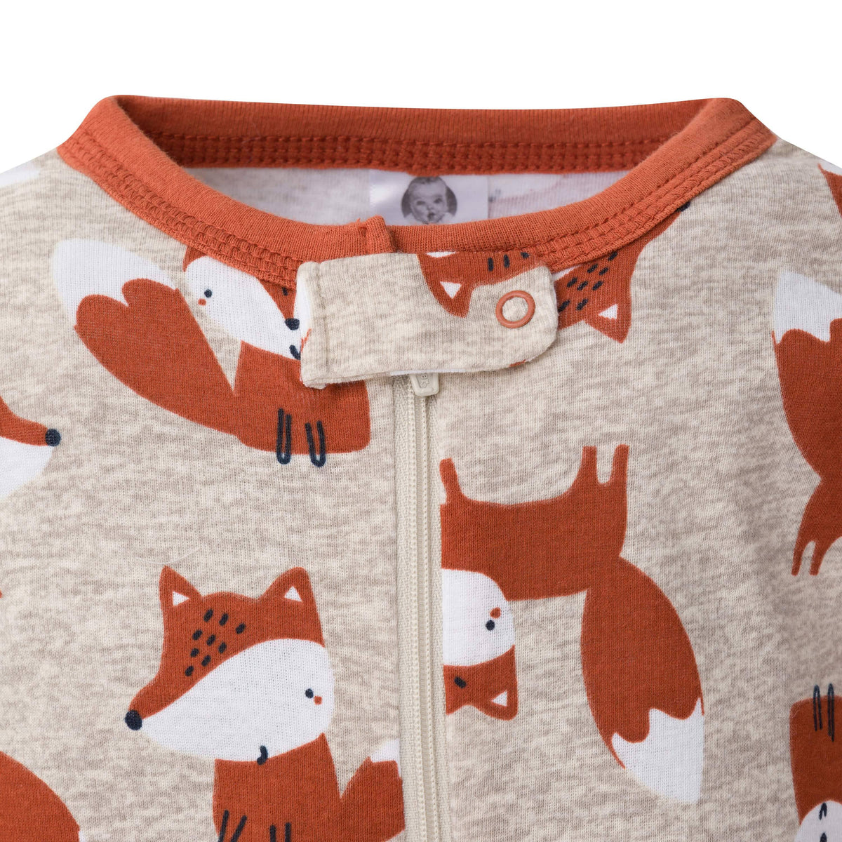 2-Pack Baby & Toddler Boys Fox Snug Fit Footed Cotton Pajamas-Gerber Childrenswear