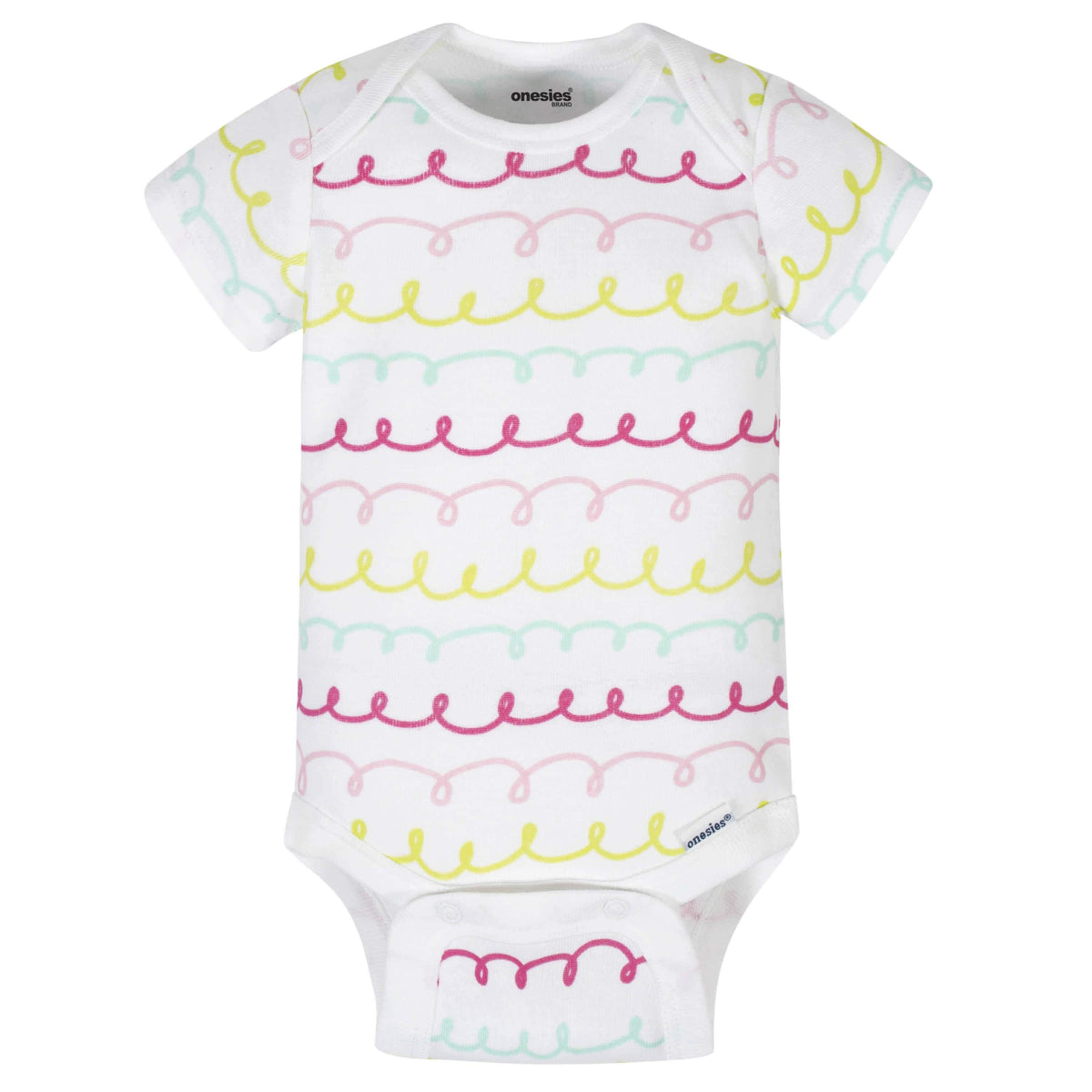 6-Piece Baby Girls Donut Onesies® Brand Bodysuits & Pants Set-Gerber Childrenswear