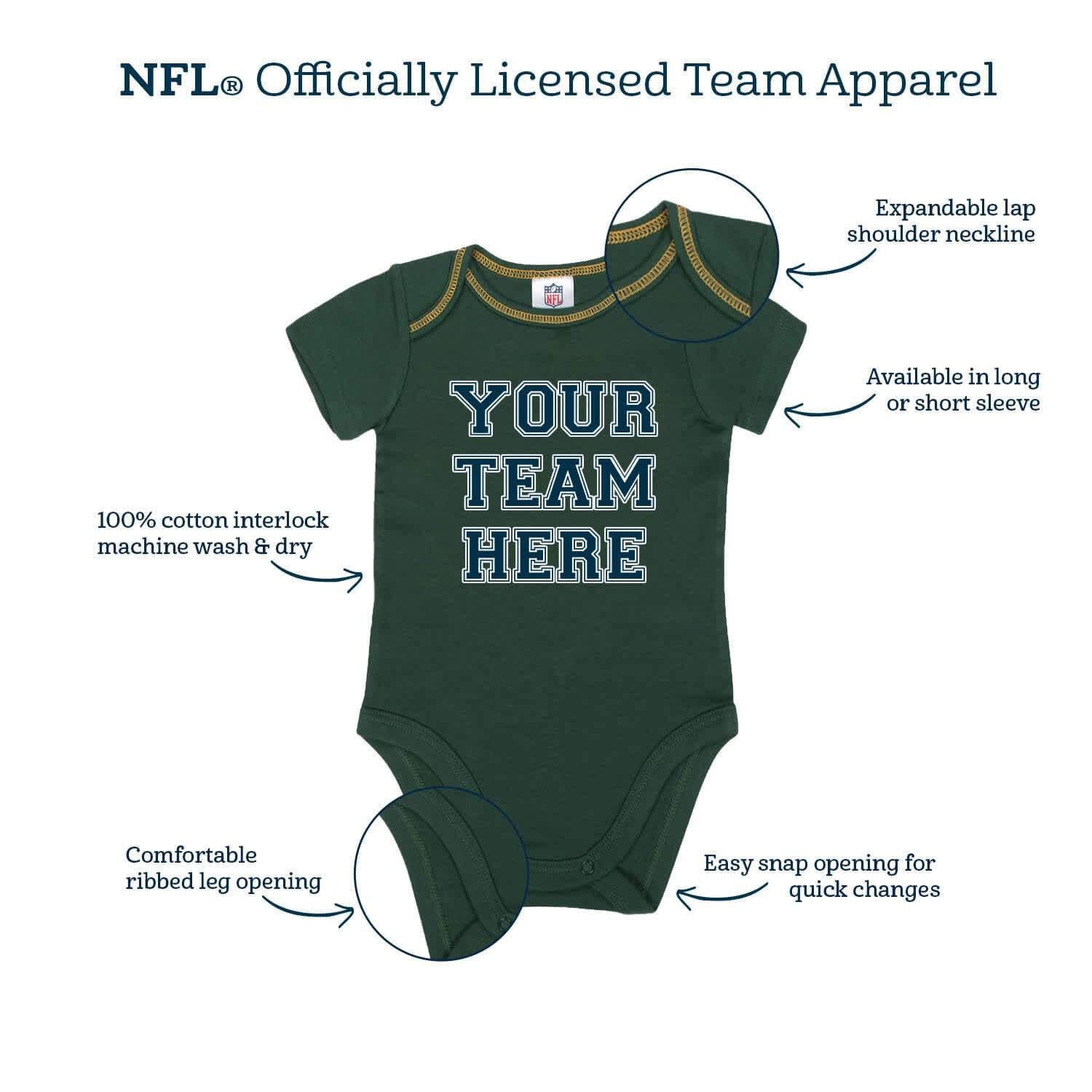 New Orleans Saints Baby Boys Bodysuit-Gerber Childrenswear
