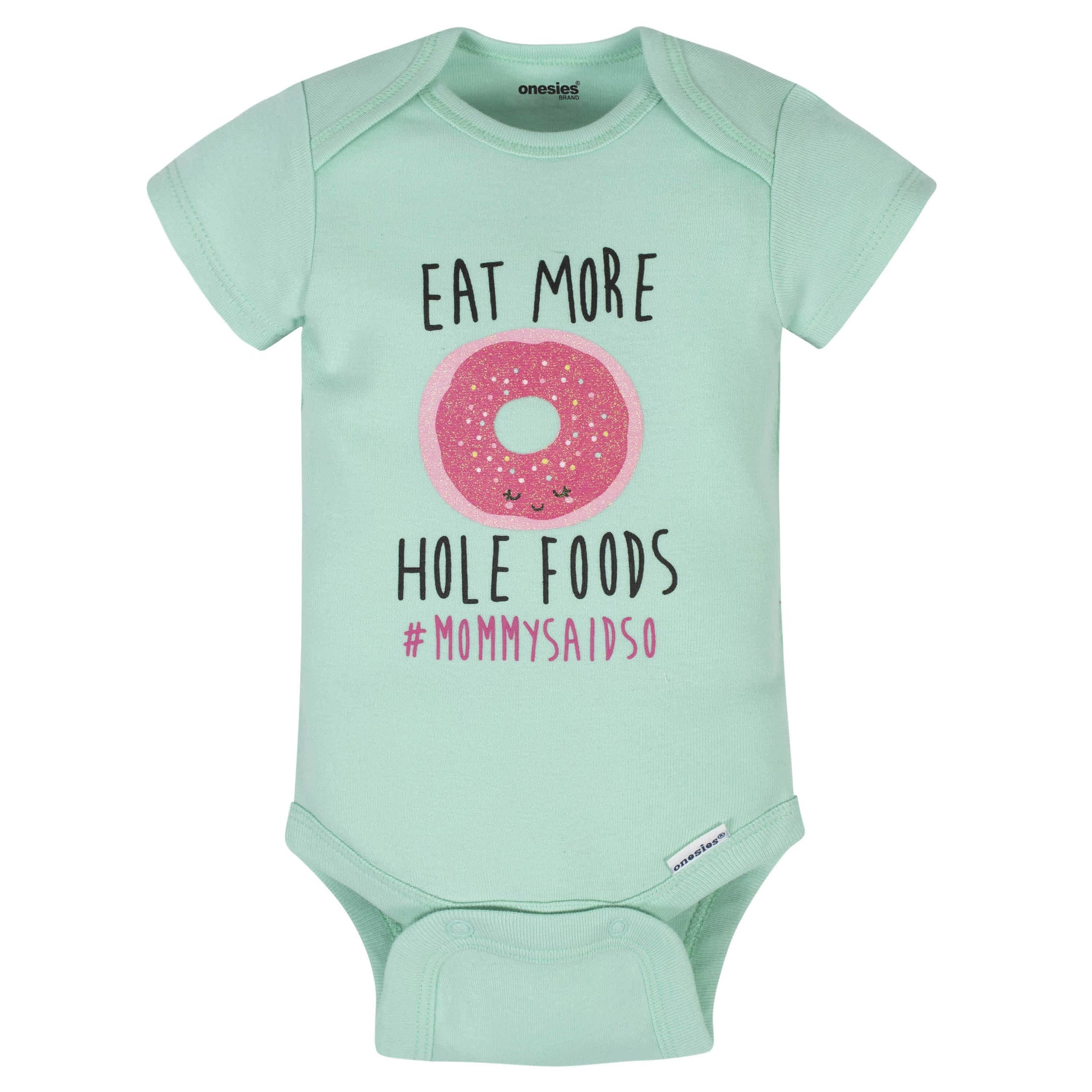 8-Pack Baby Girls Sweet Treats Onesies® Brand Bodysuits-Gerber Childrenswear
