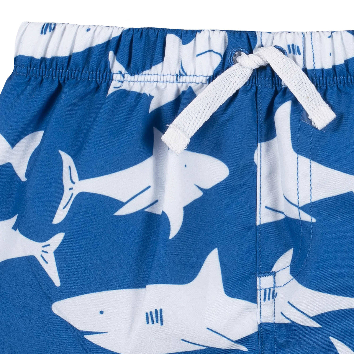2-Piece Baby & Toddler Boys Shark Zone Rash Guard & Swim Trunks Set-Gerber Childrenswear