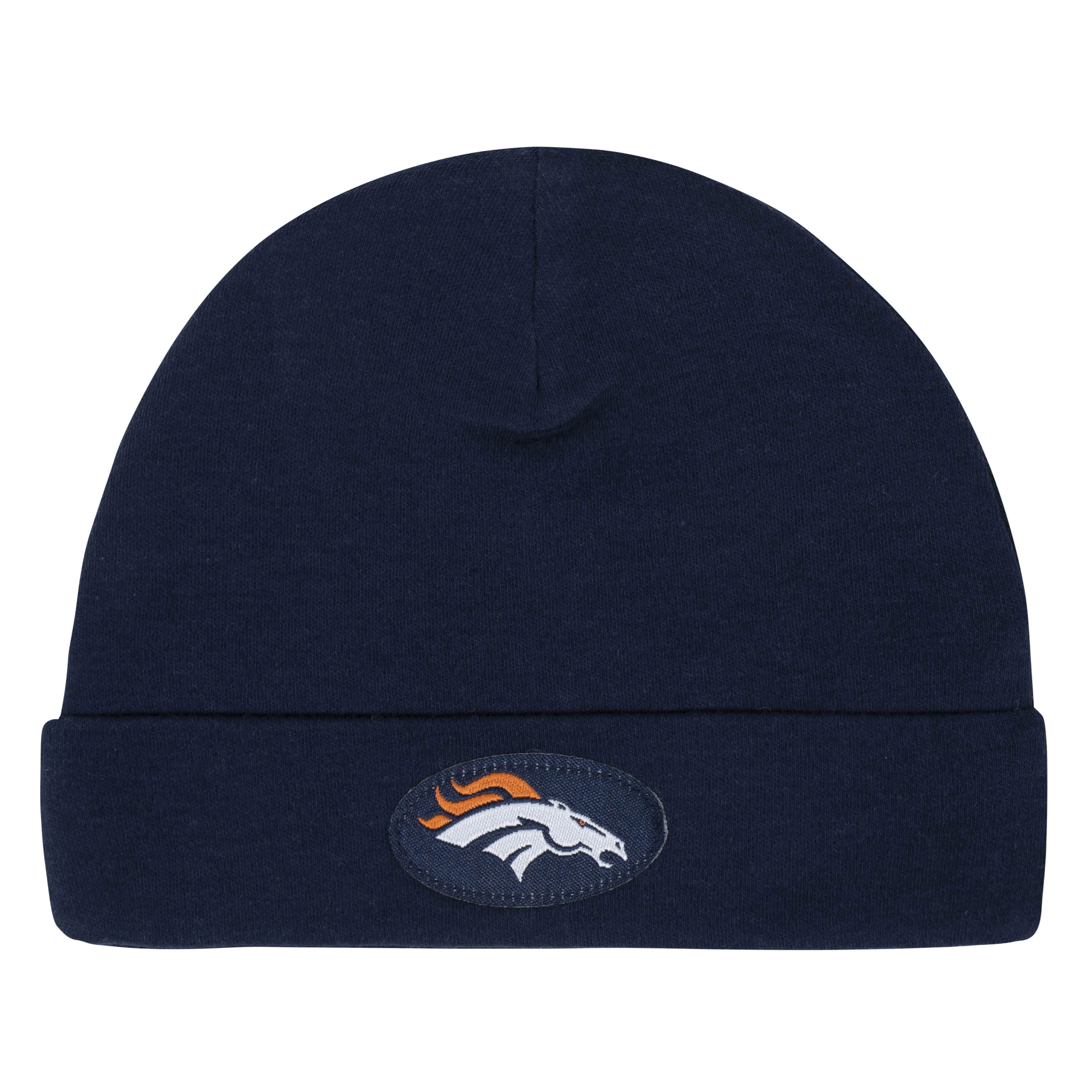 Denver Broncos 3-Piece Baby Boys Bodysuit, Pant, and Cap Set-Gerber Childrenswear