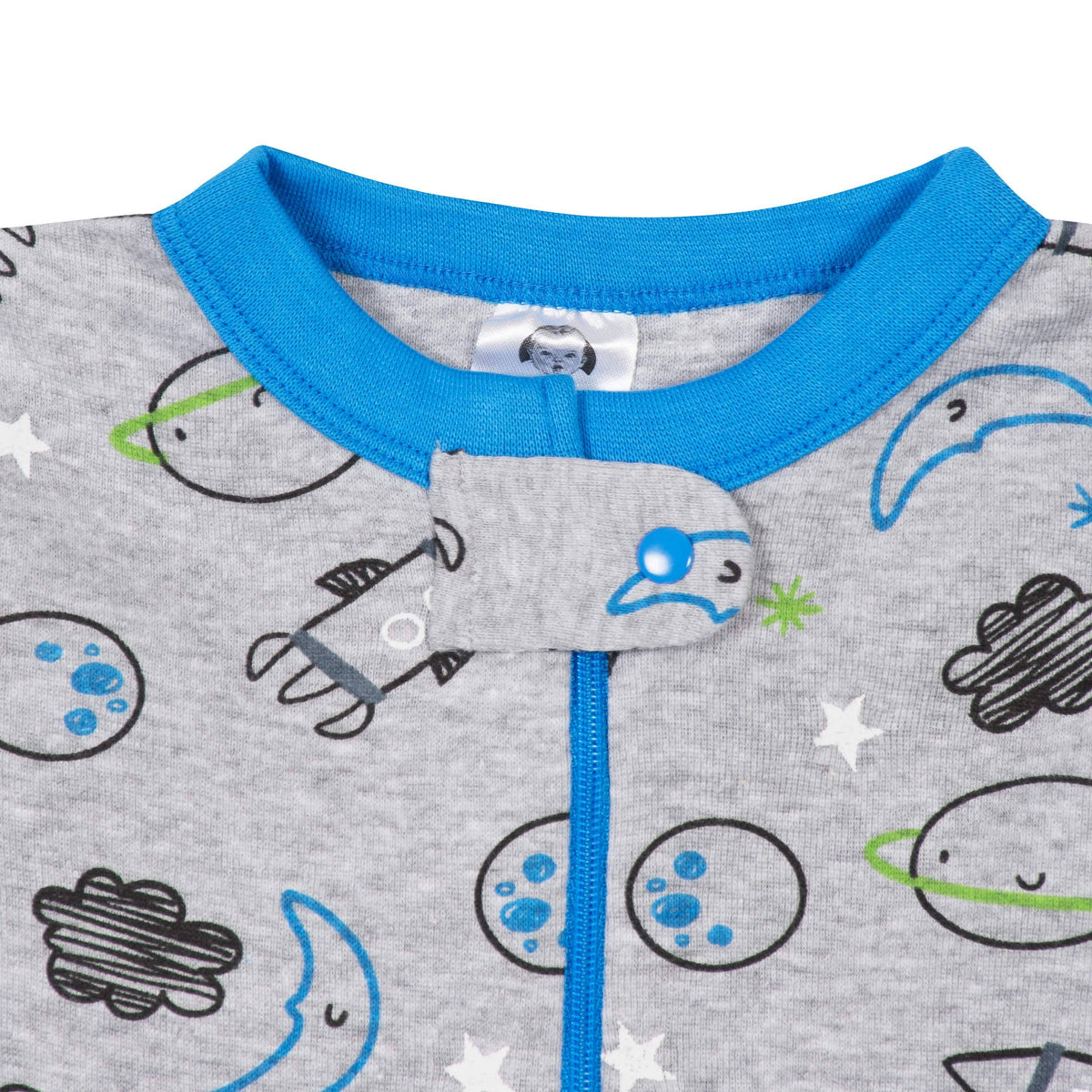 4-Pack Baby & Toddler Boys Dinosaurs & Space Snug Fit Footed Cotton Pajamas-Gerber Childrenswear