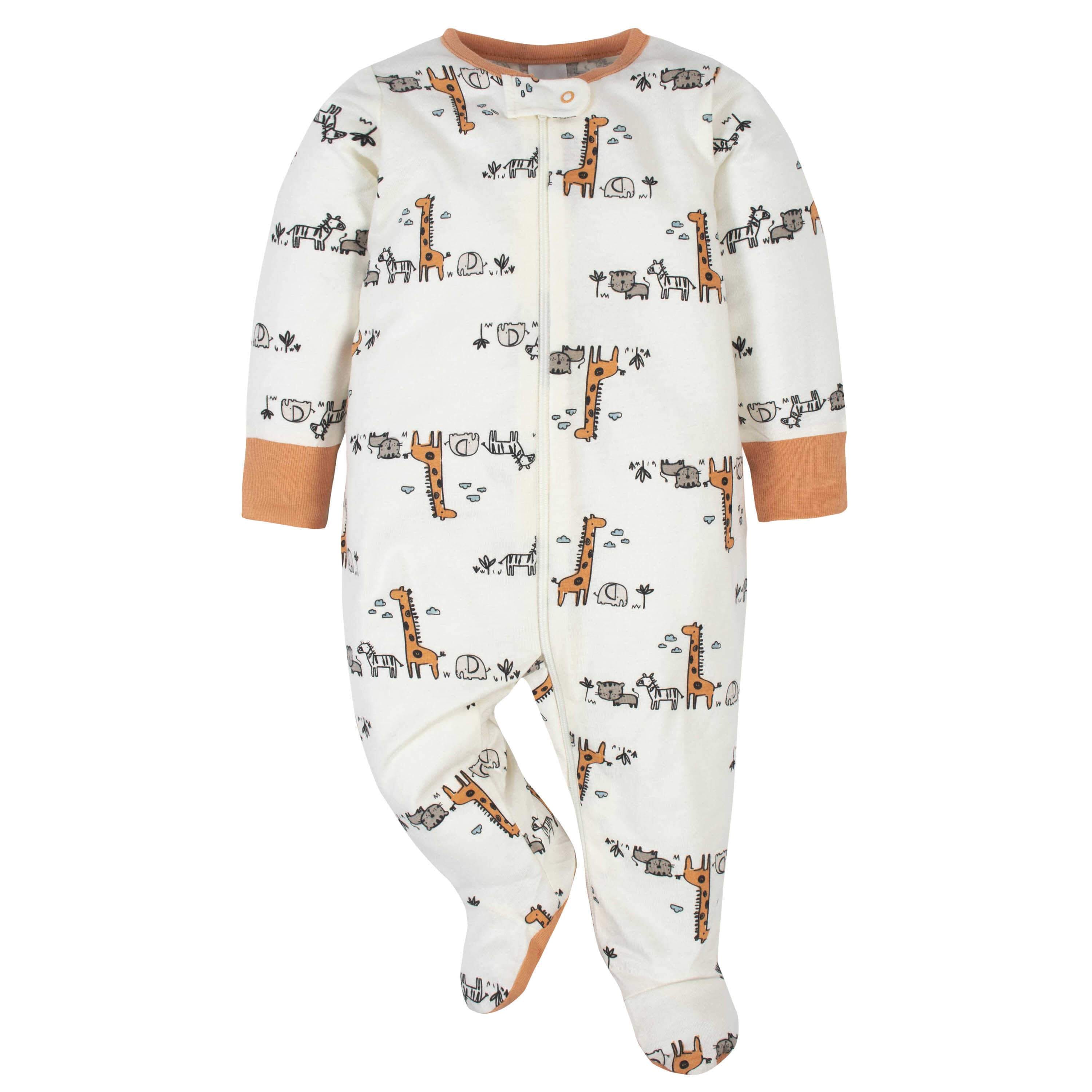 Gerber® 4-Pack Baby Boys Jungle Sleep N' Plays-Gerber Childrenswear
