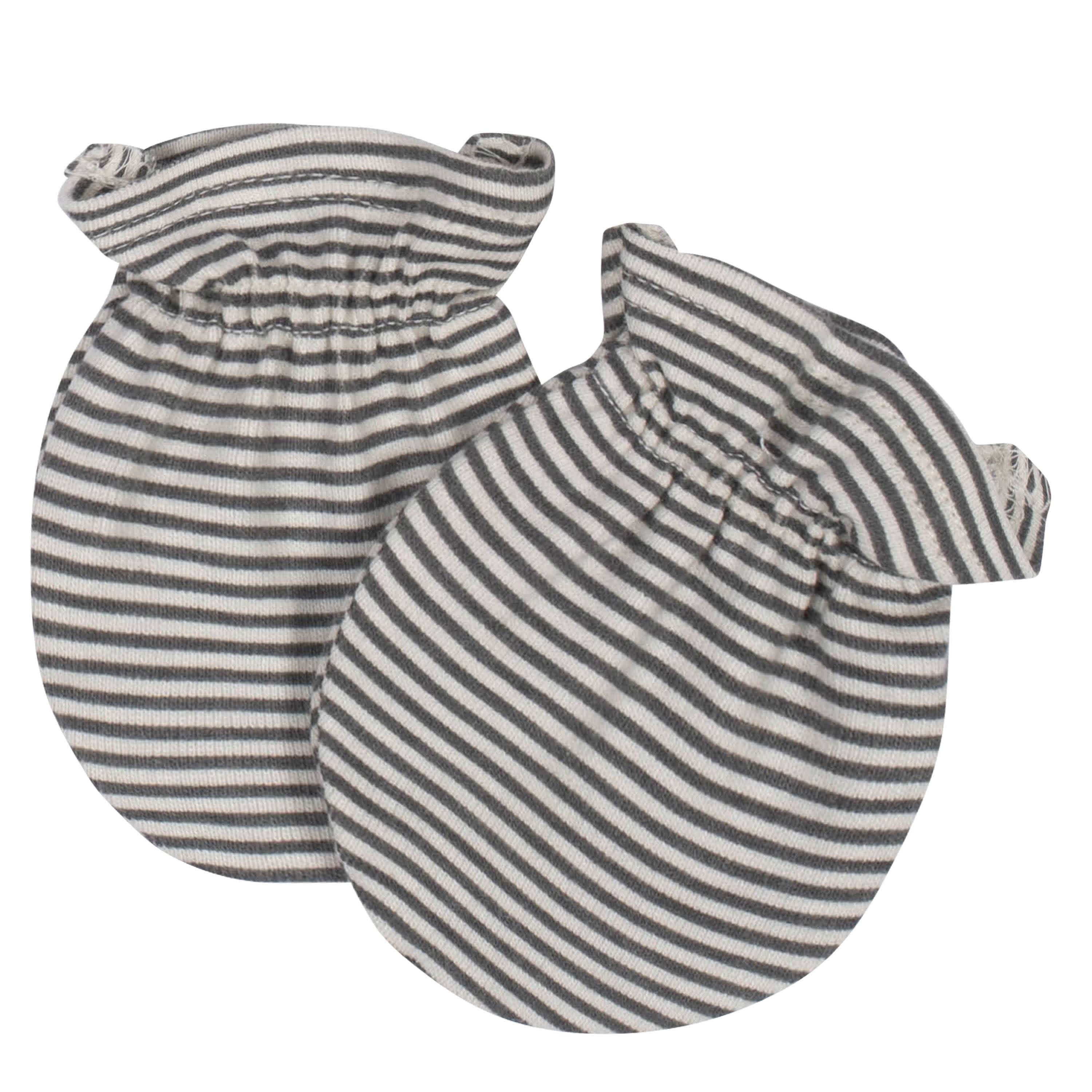 4-Pack Baby Boys Bicycle Organic Mittens-Gerber Childrenswear