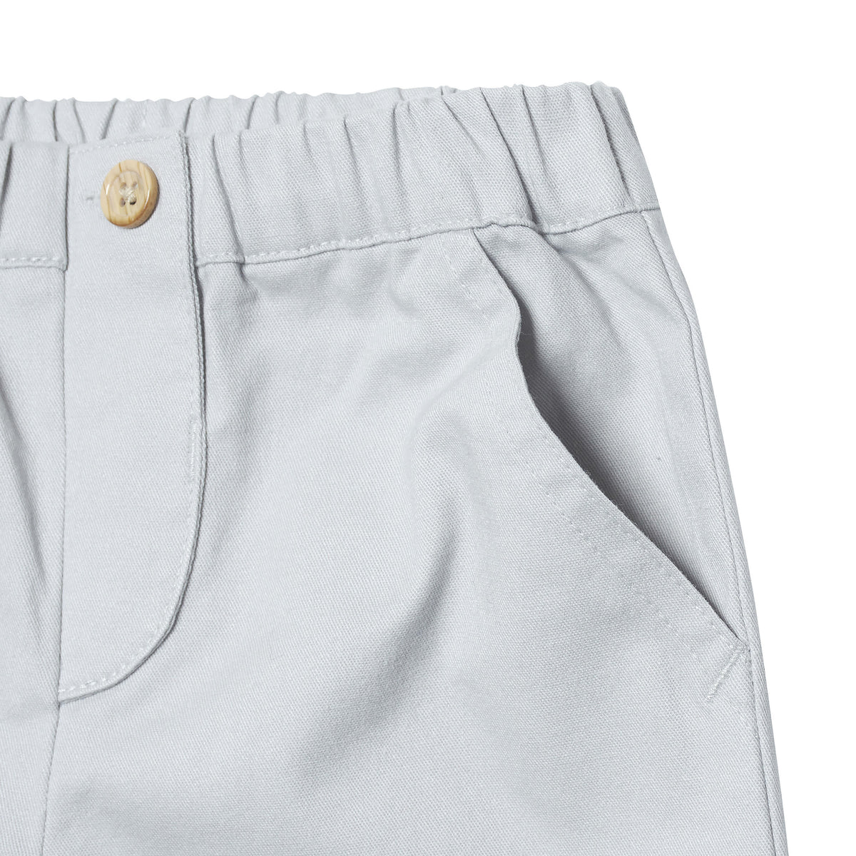 Infant & Toddler Boys Gray Canvas Pants-Gerber Childrenswear