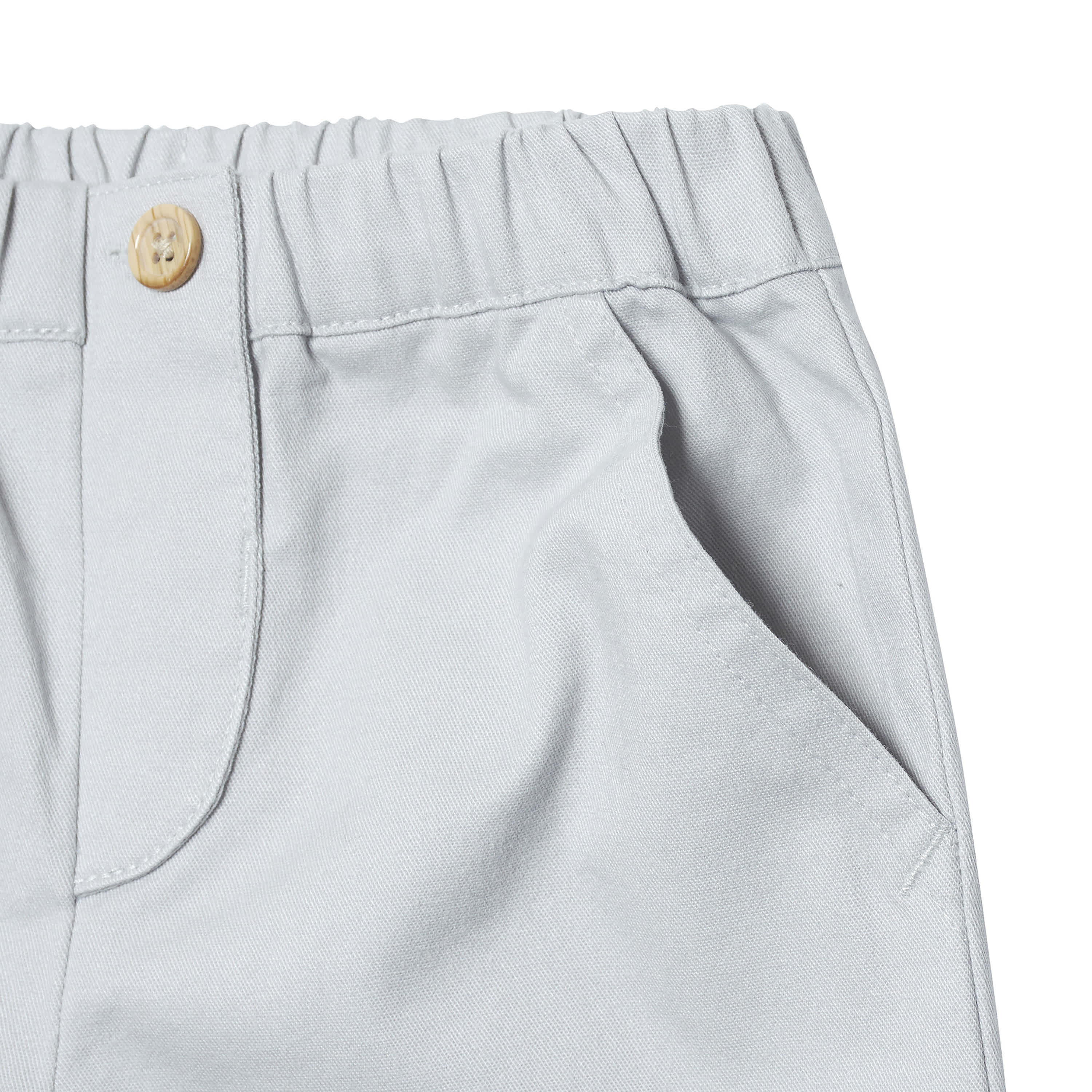 Infant & Toddler Boys Gray Canvas Pants-Gerber Childrenswear