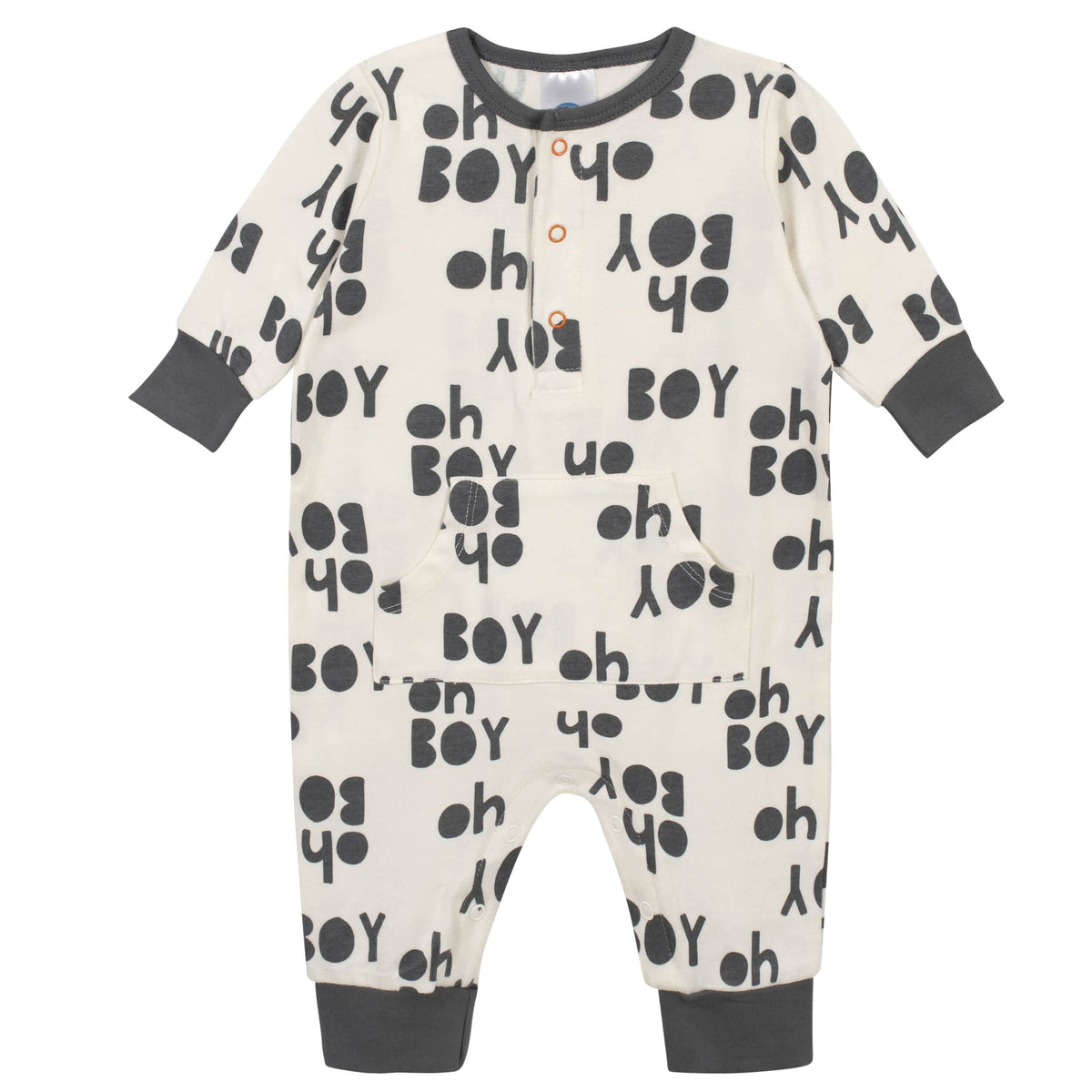 3-Piece Baby Boys Comfy Stretch Bicycle Coverall Set-Gerber Childrenswear