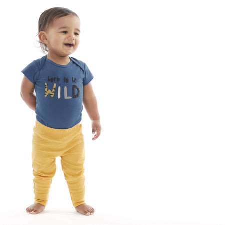 6-Piece Baby Boys Wild Onesies® Brand Bodysuits & Pants Set