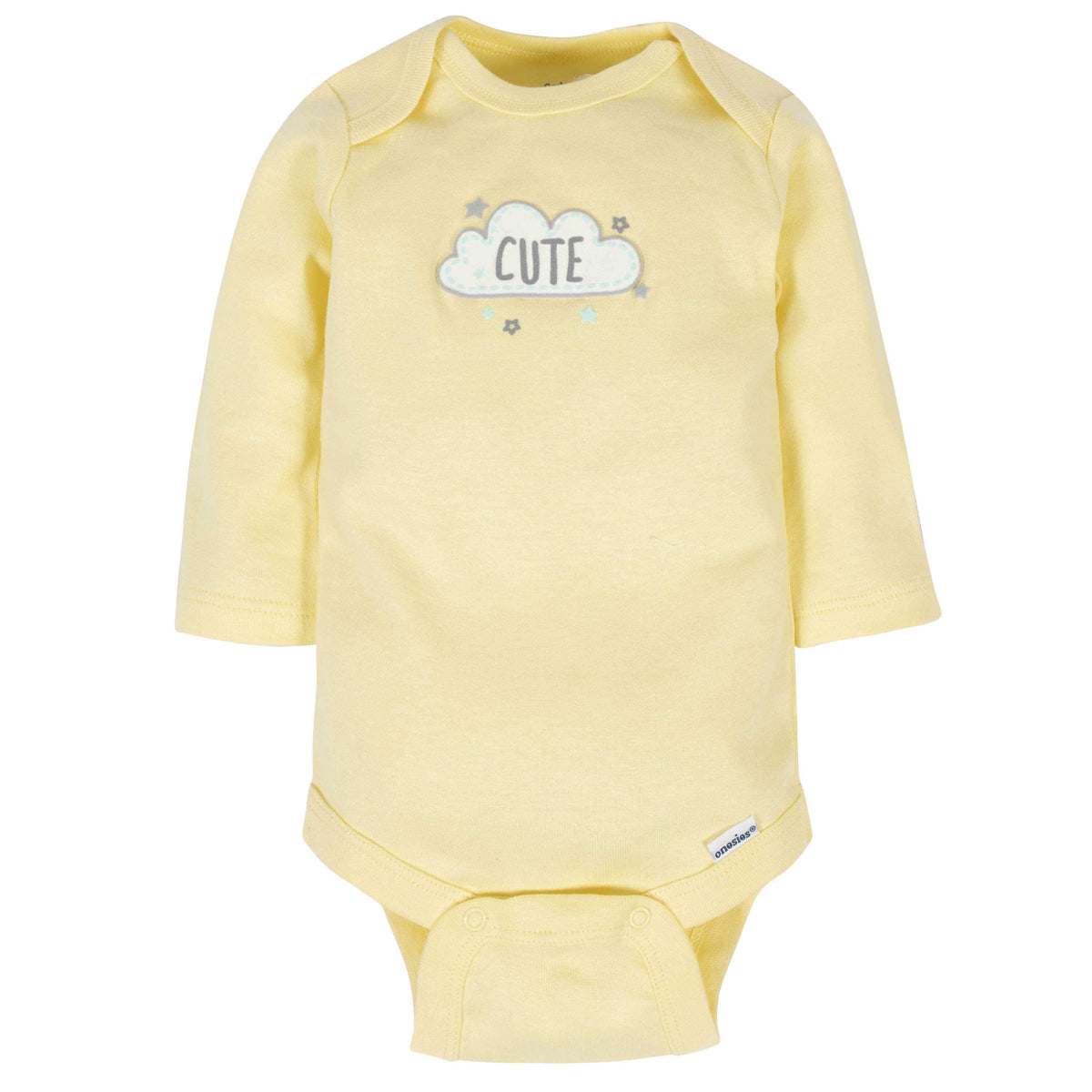 6-Pack Baby Neutral Animals Long Sleeve Onesies® Bodysuits