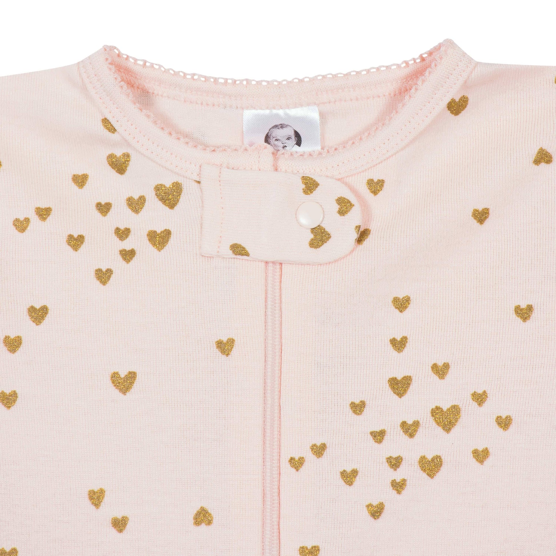 2-Pack Baby & Toddler Girls Love Snug Fit Footed Cotton Pajamas-Gerber Childrenswear